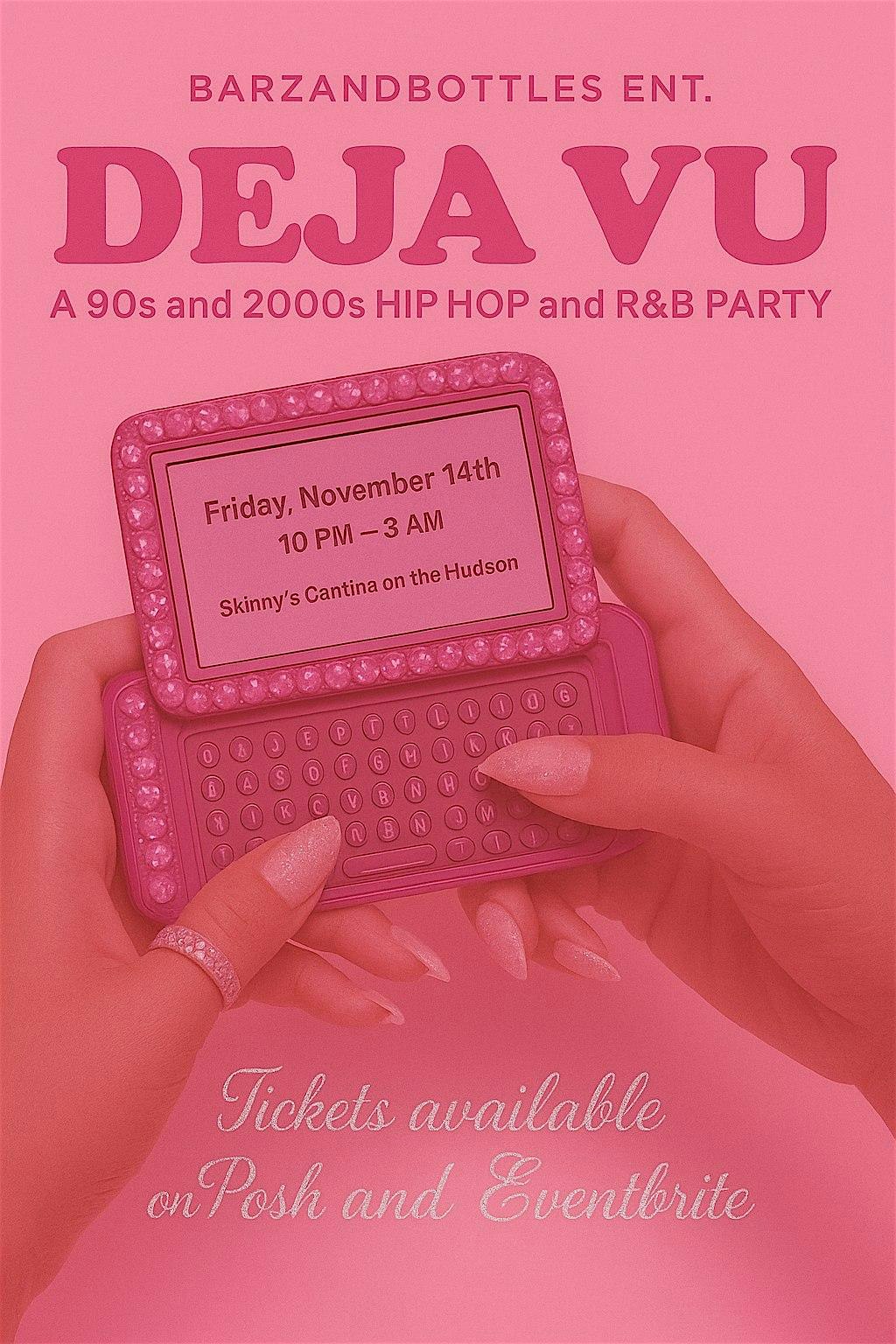 Deja Vu: 90s and 2000s Hip Hop and R&B Party at Skinny’s Cantina On The Hudson – New York, NY