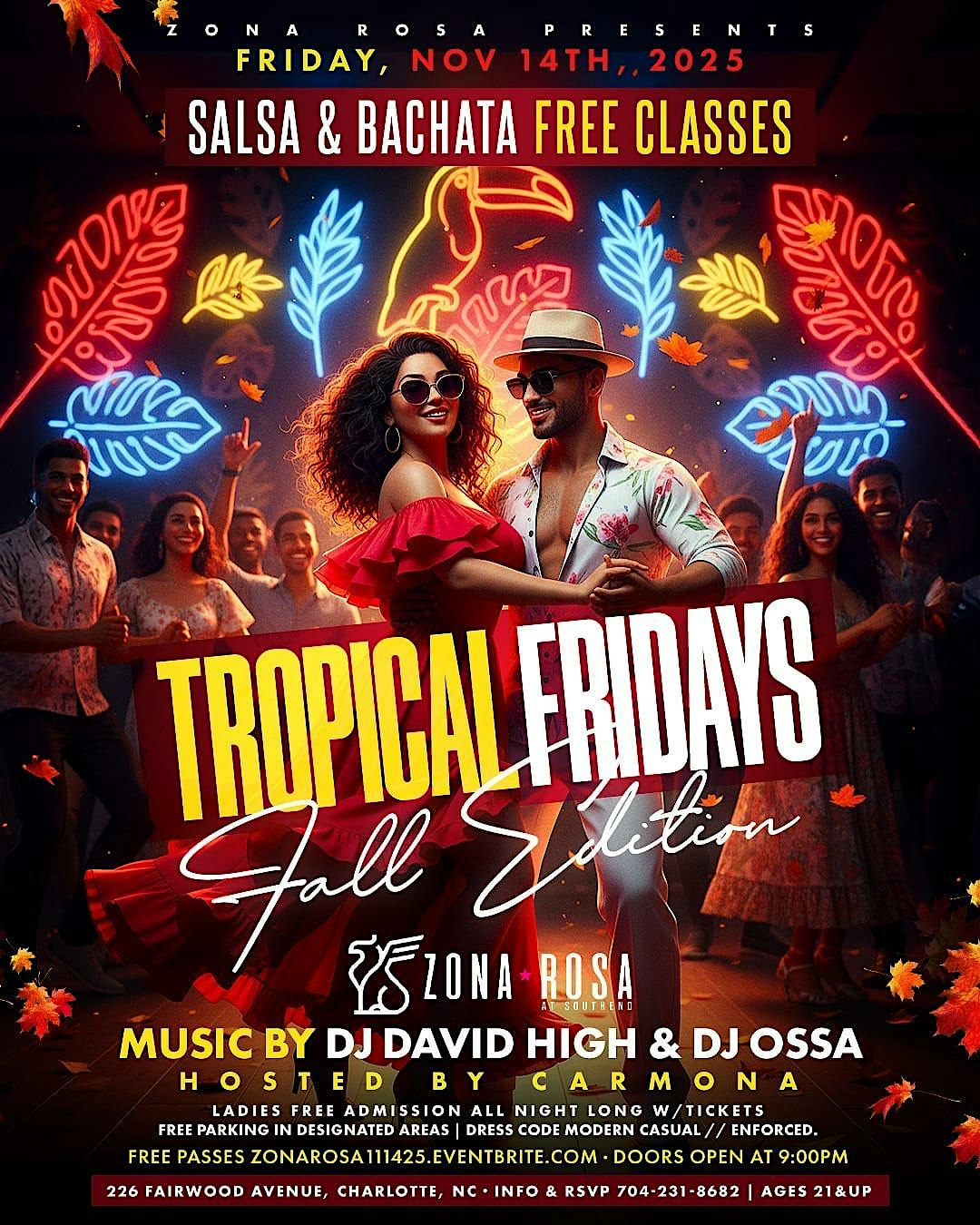 Zona Rosa Fridays at Zona Rosa Charlotte – Charlotte, NC