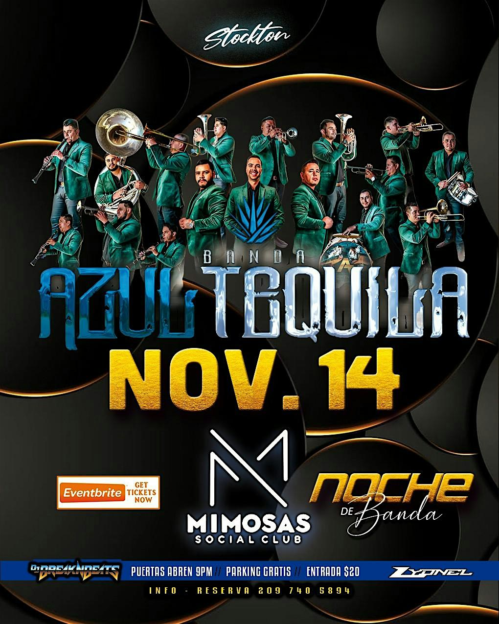 Banda Azul Tequila Mimosas Social Club at 6002 Pacific Ave – Stockton, CA
