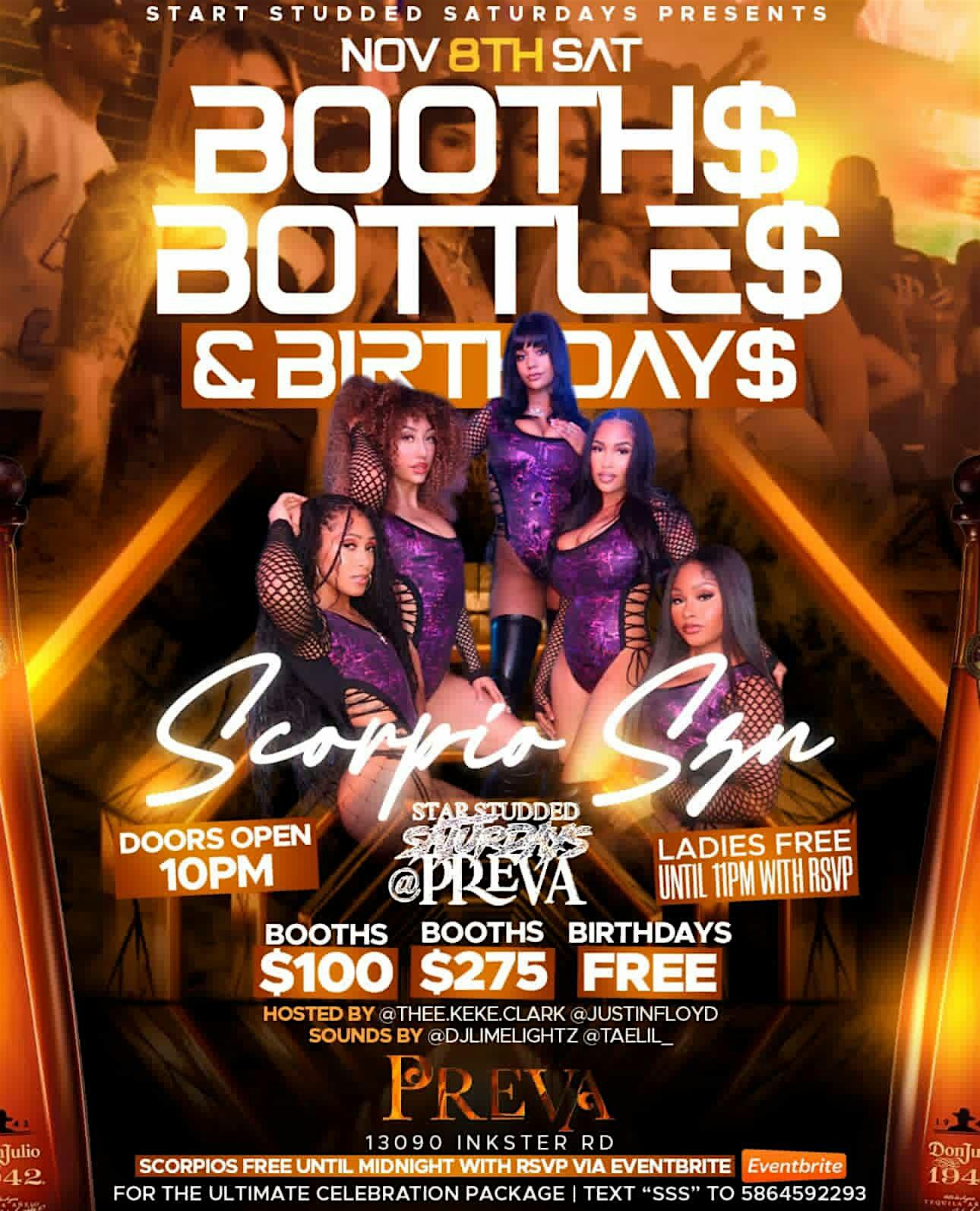 Star Studded Saturdays @ Preva Nightclub at 13090 Inkster Rd – Redford Township, MI