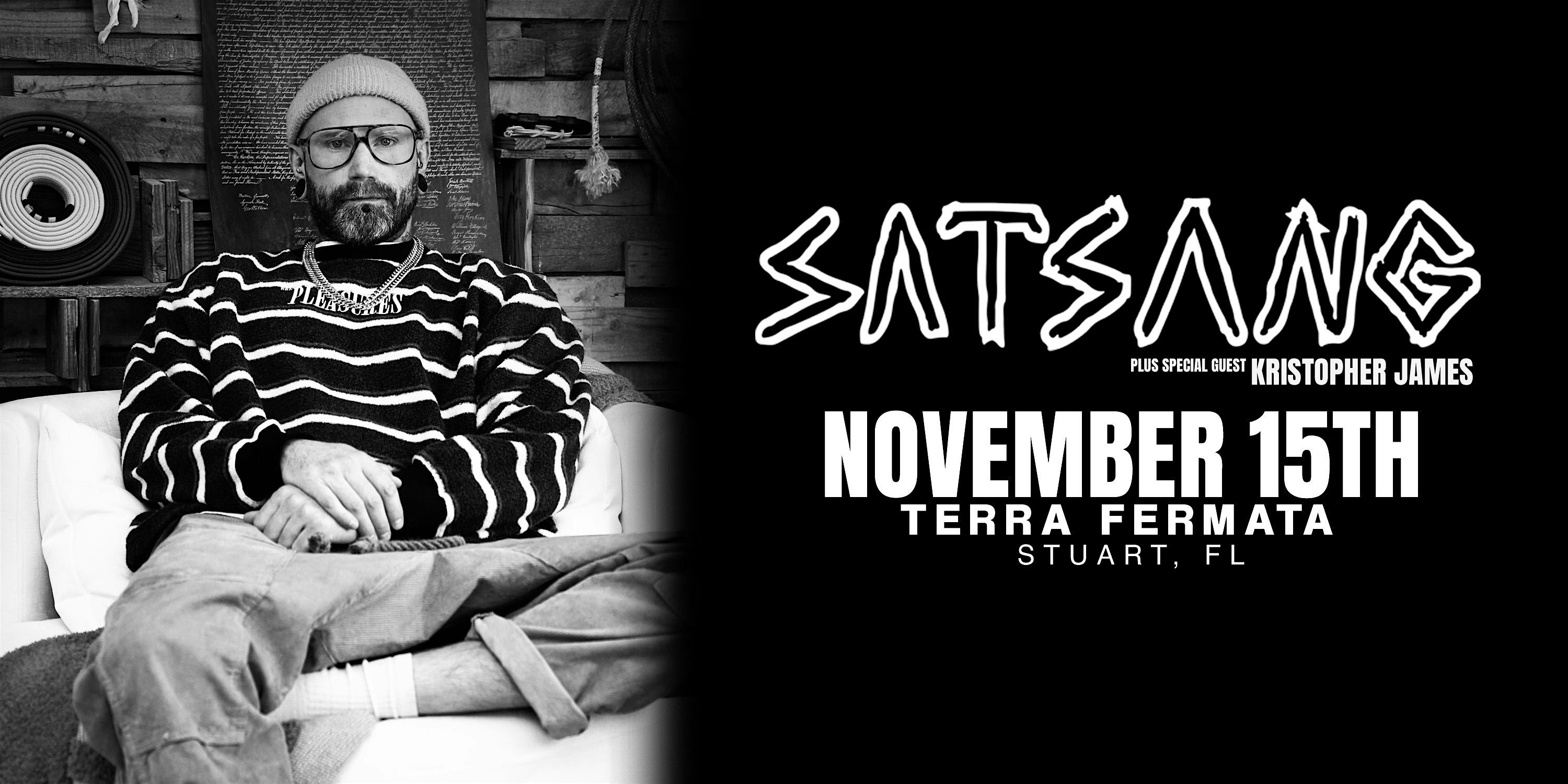 SATSANG (SOLO) w/ KRISTOPHER JAMES – STUART at Terra Fermata – Stuart, FL