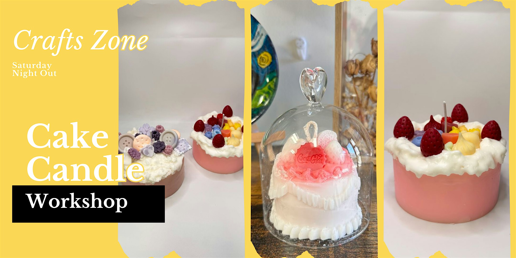 Cake Candle Saturday Night Out at 229 Harvard St – Brookline, MA