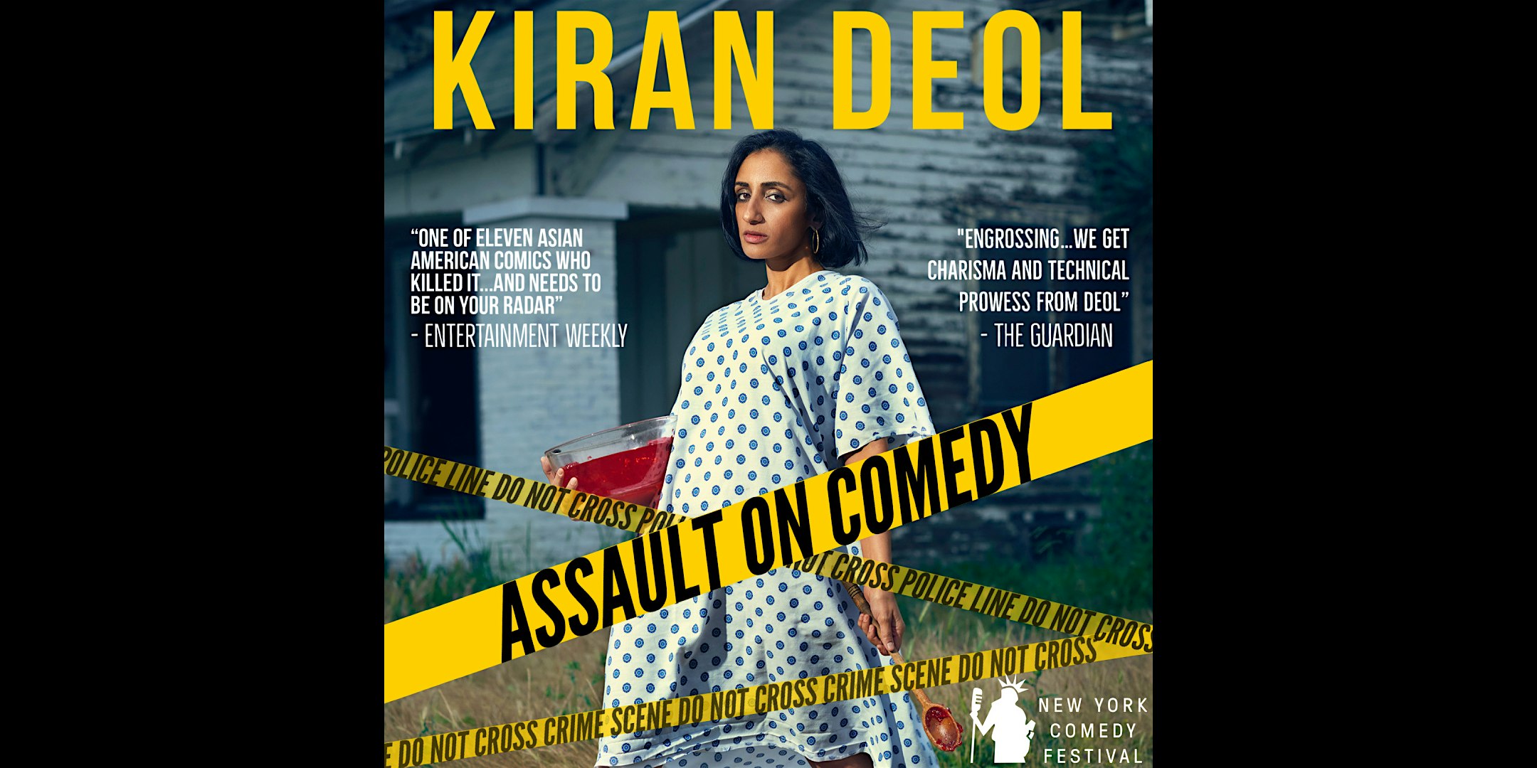 KIRAN DEOL: ASSAULT ON COMEDY at Union Hall – Brooklyn, NY