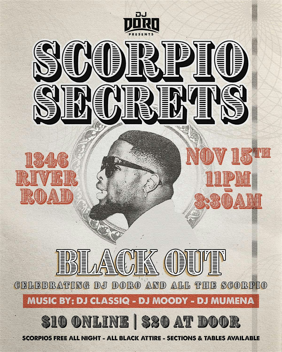 SCORPIO SECRETS at 1346 River Rd – Louisville, KY