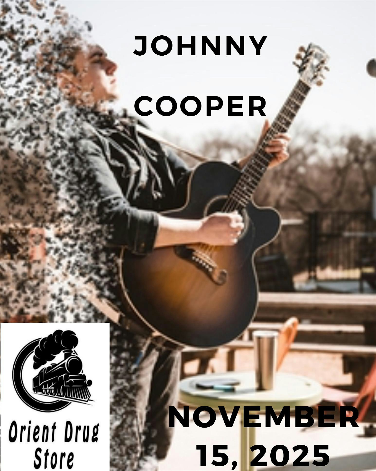 Johnny Cooper at Orient Drugstore & Grill – Blair, OK