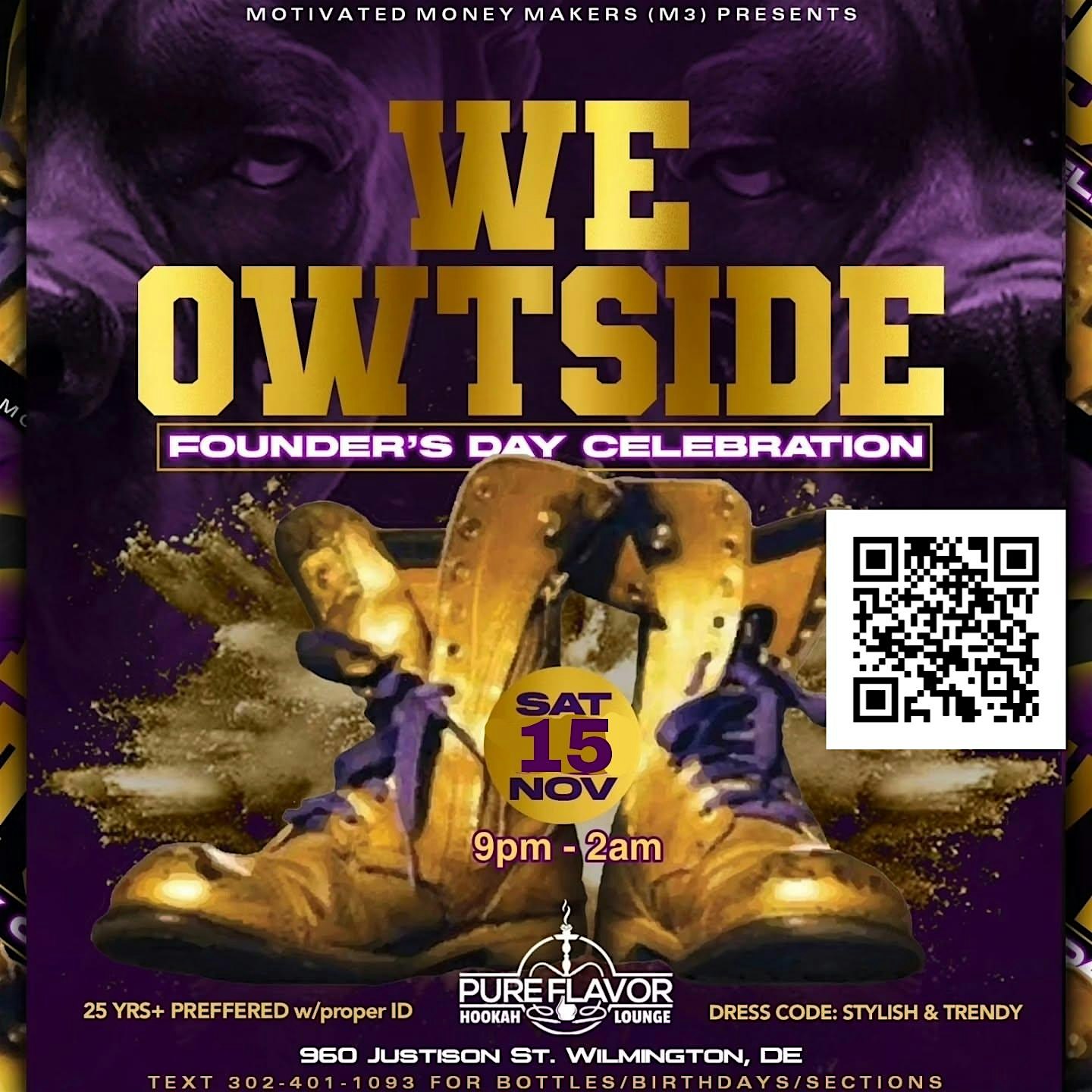 We OWTSIDE Founders Celebration at Pure Flavor Lounge, Justison Street, Wilmington, DE, USA – Wilmington, DE