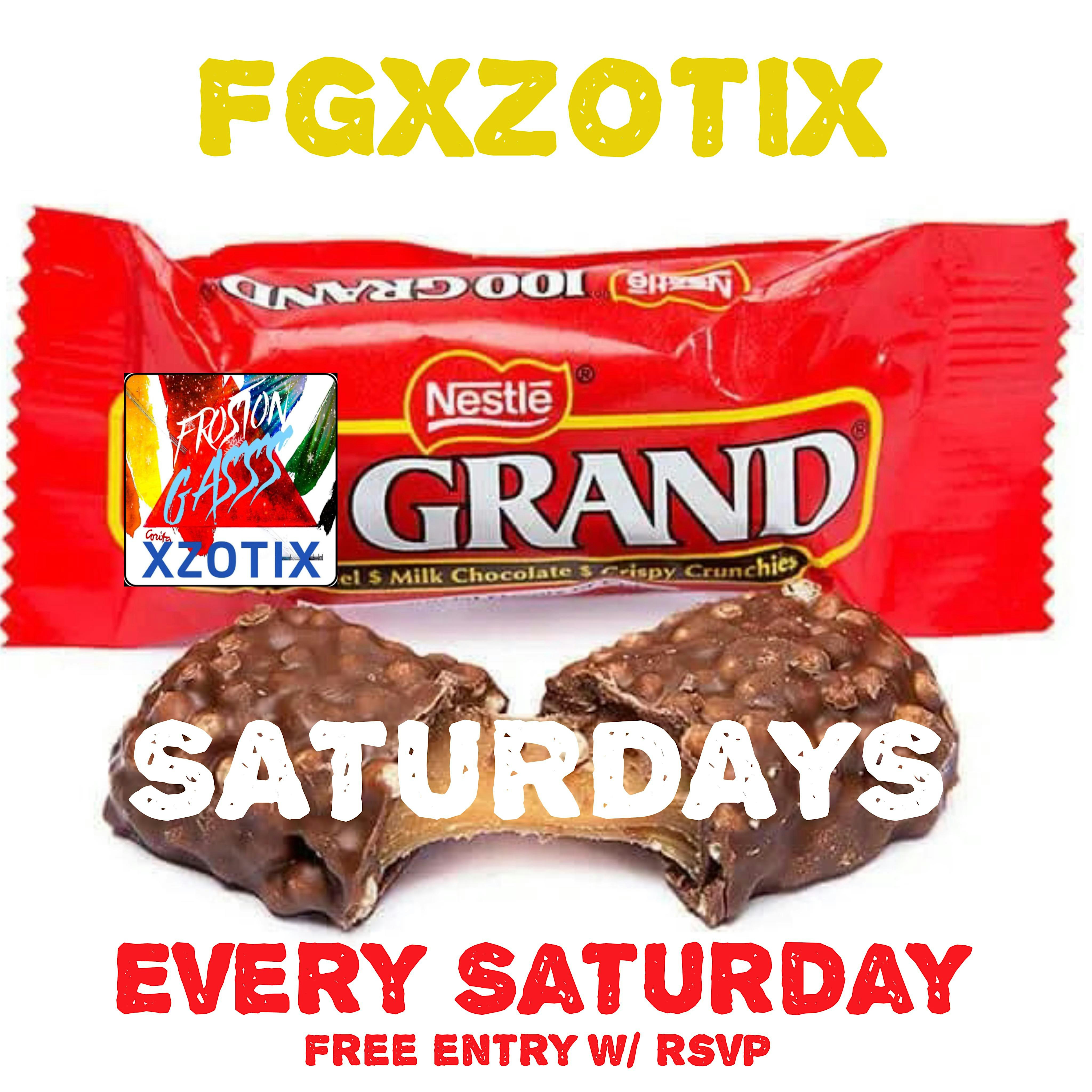〽️THE DNARG SATURDAYS〽️⛔️FREE ENTRY⛔️FR❄️ST(FGXzotix) at 58 Seaport Blvd – Boston, MA