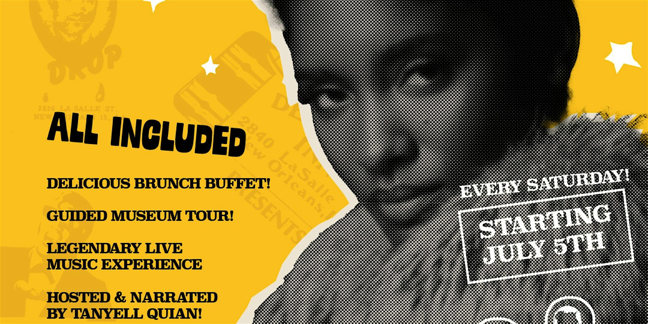 Live Music & Brunch! Legends of the Dew Drop: Road to Rock and Roll at Dew Drop Inn Hotel & Lounge, Lasalle Street, New Orleans, LA, USA – New Orleans, LA