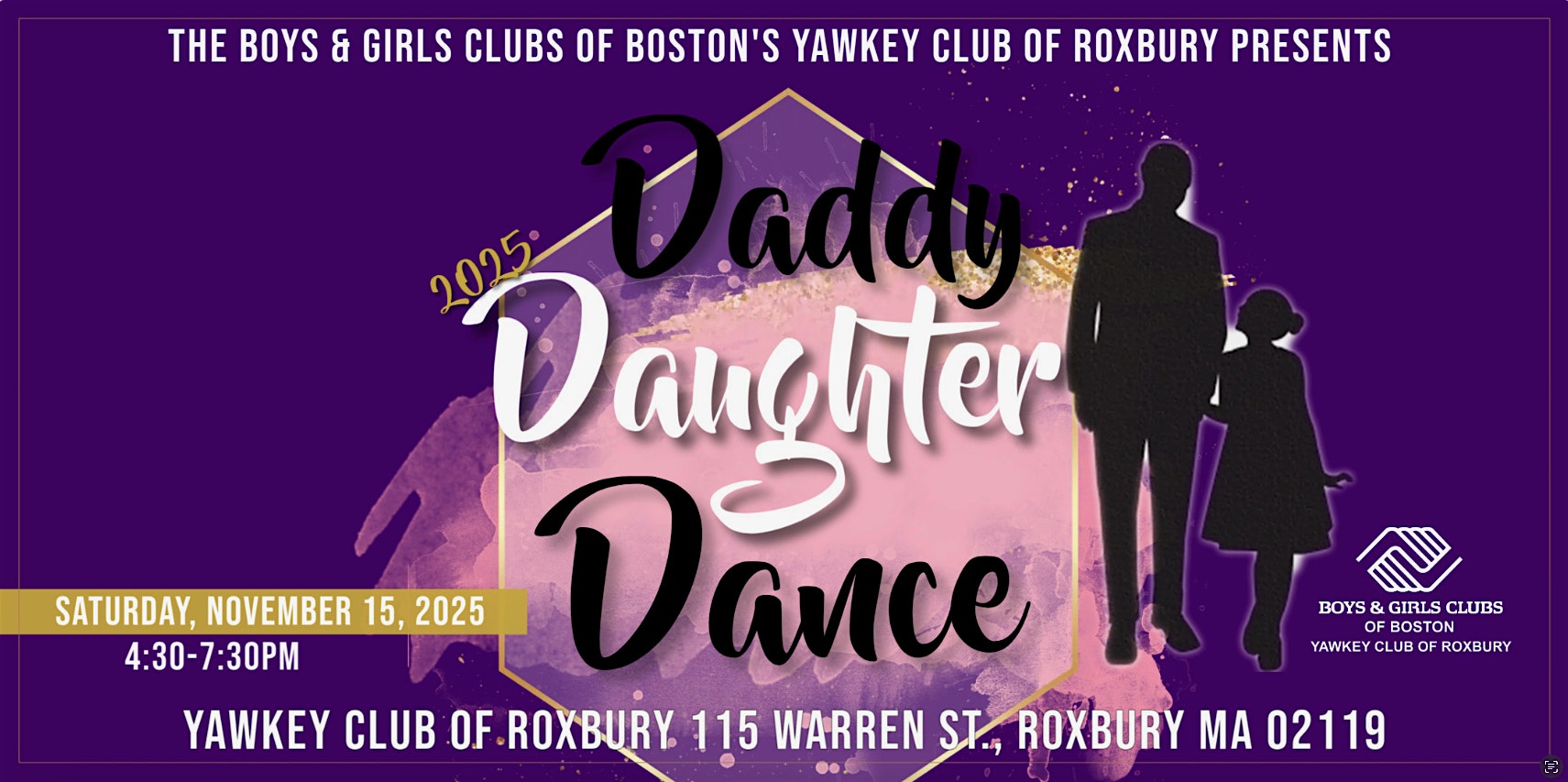 Daddy Daughter Dance 2025 at 115 Warren St – Boston, MA