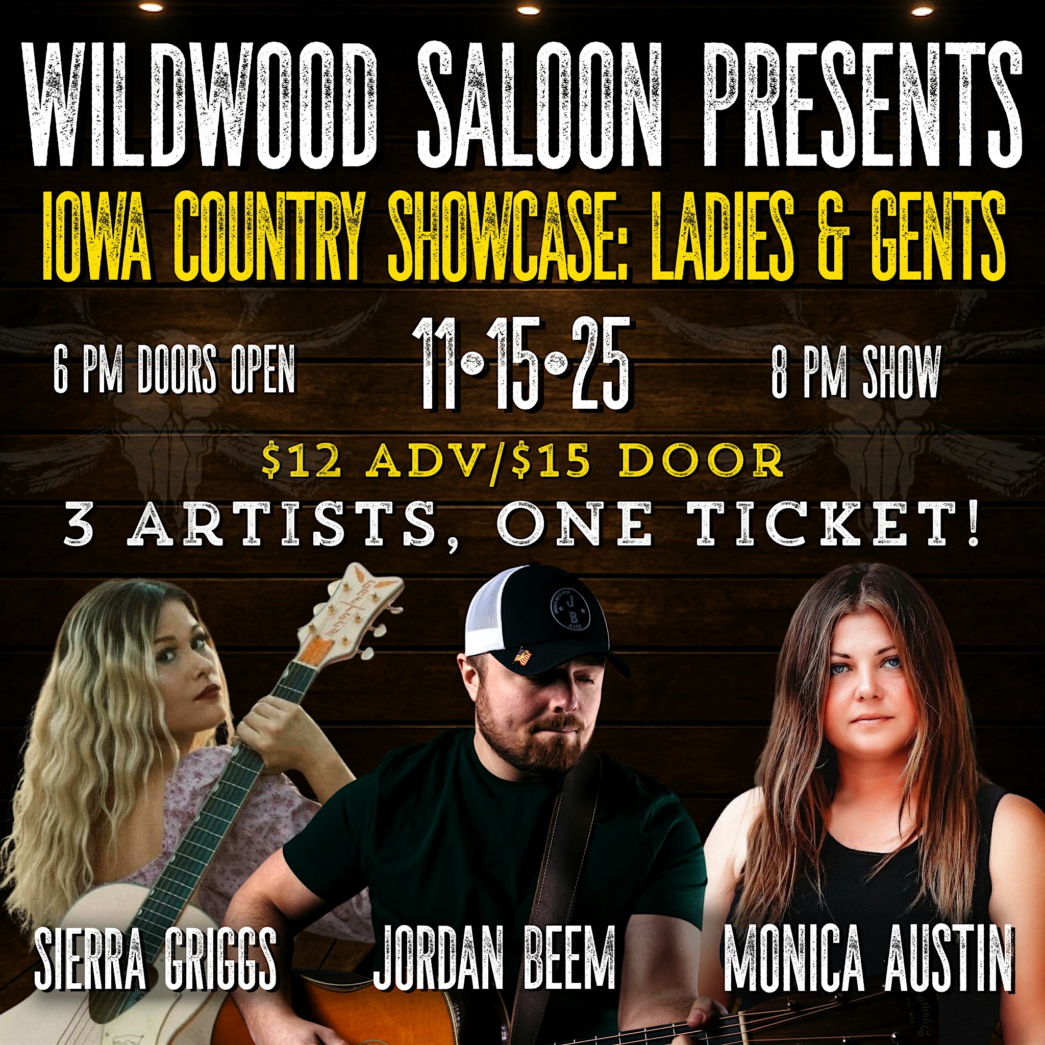Iowa Country Showcase: Ladies & Gents at Wildwood – Iowa City, IA