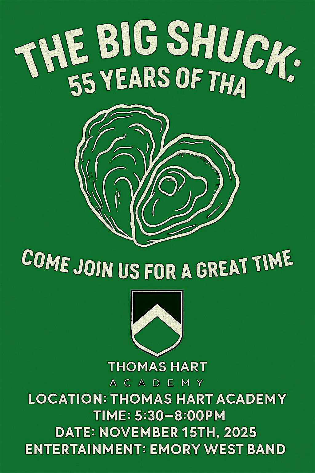 The Big Shuck: 55 Years of THA at Thomas Hart Academy – Hartsville, SC