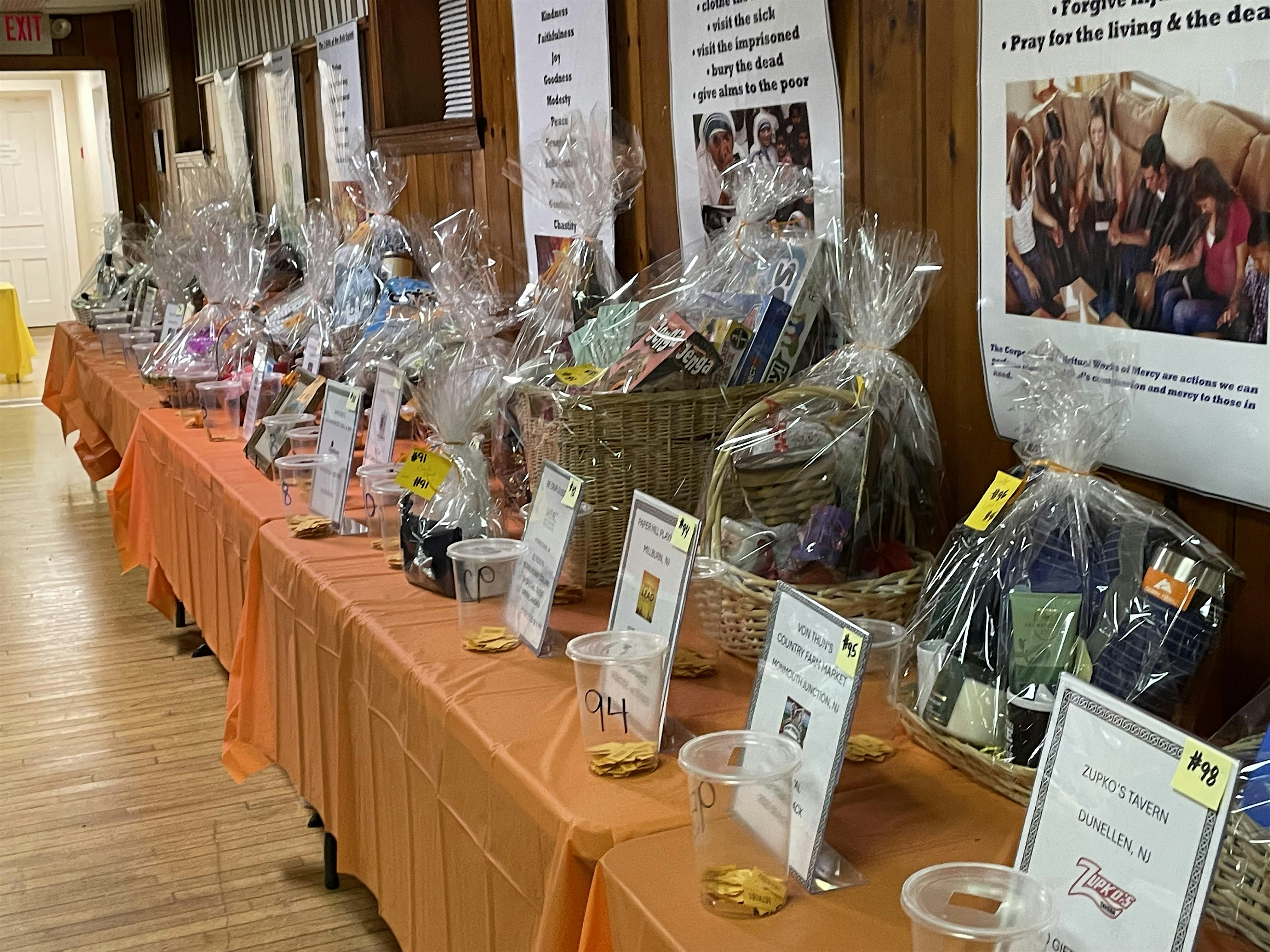 St. John’s Tricky Tray at St. John the Evangelist RC Church – Dunellen, NJ