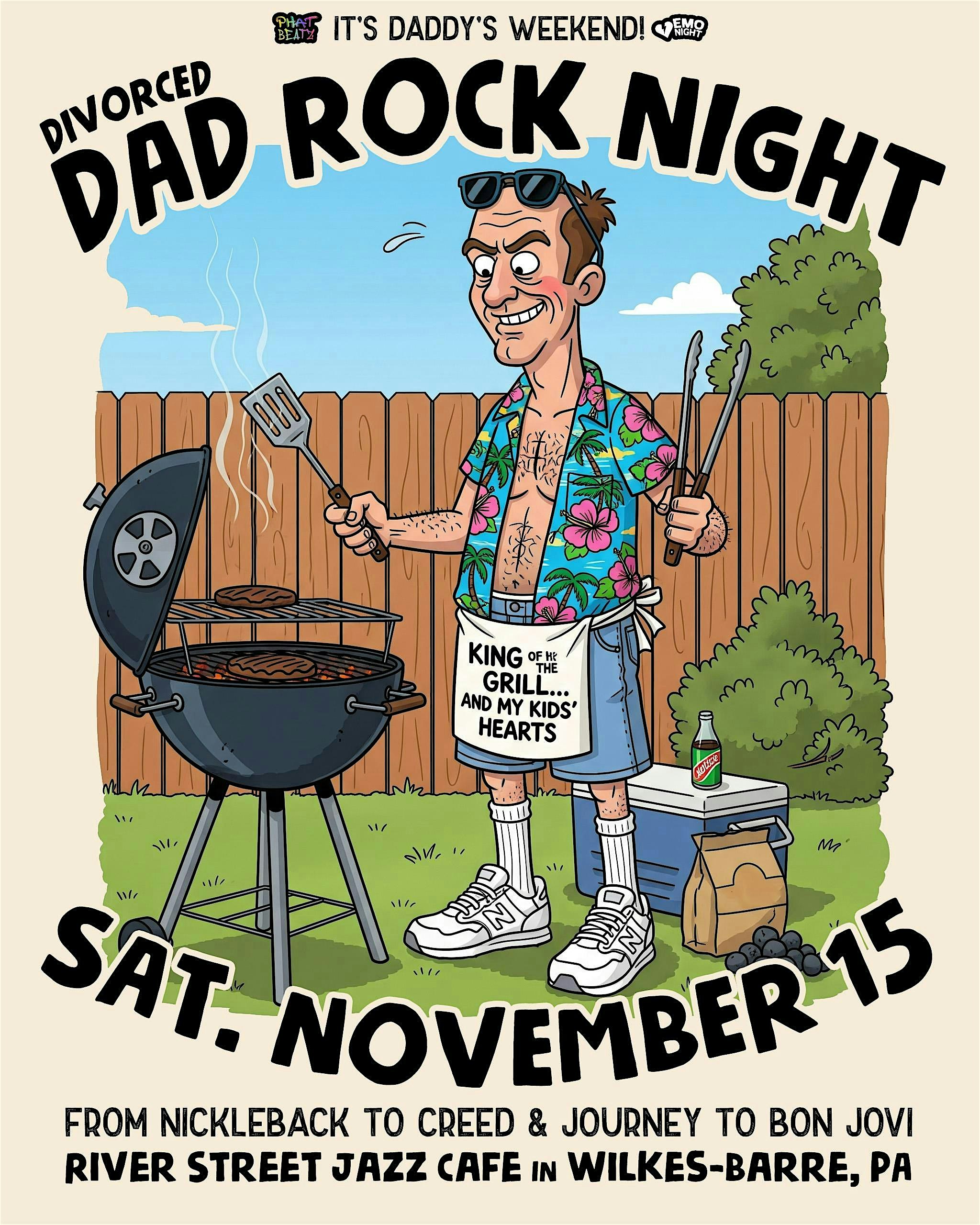 Dad Rock Night at River Street Jazz Cafe at River Street Jazz Cafe – Plains, PA