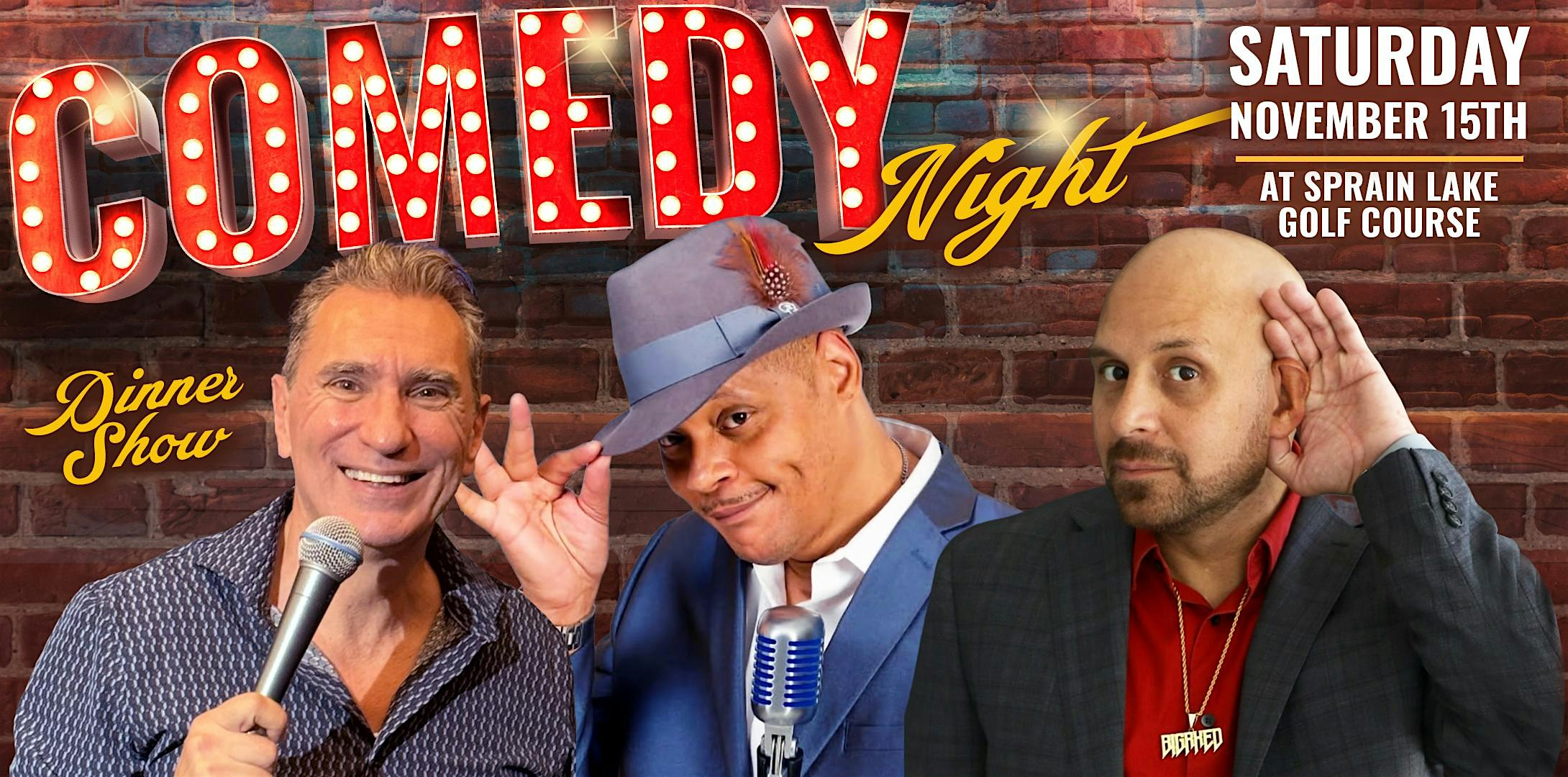 Comedy Night at Sprain Lake Golf Course at Sprain Lake Golf Course – Yonkers, NY