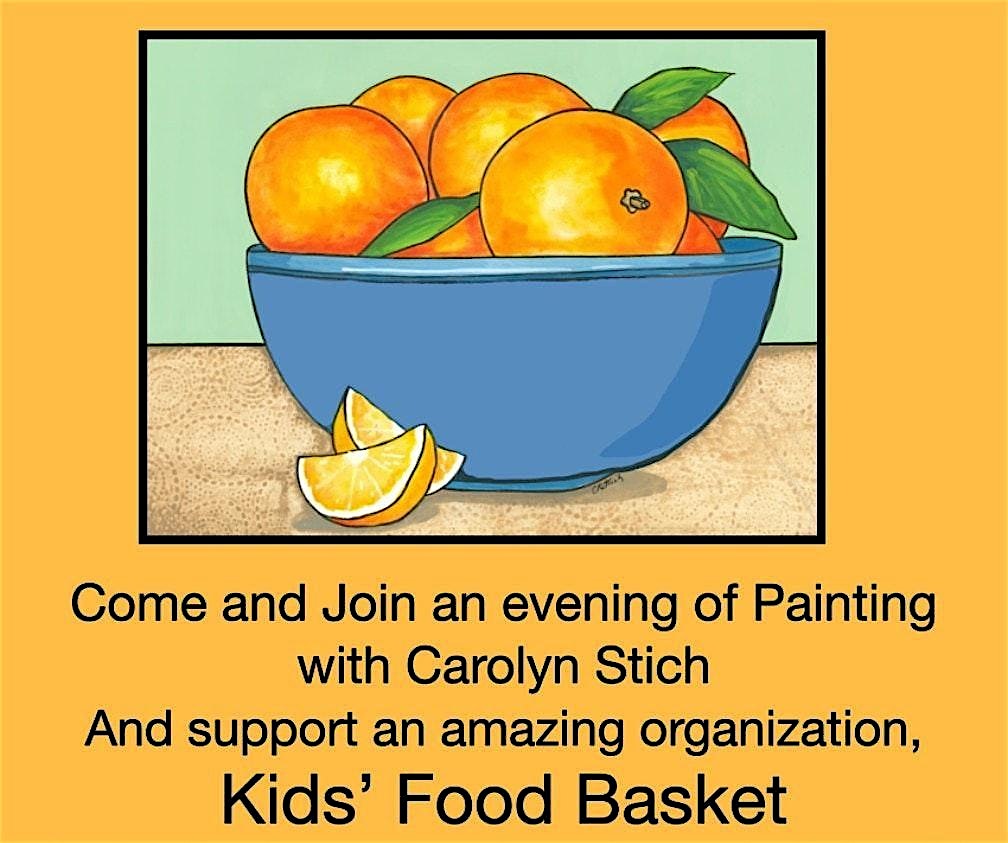 Kids’ Food Basket Fundraiser Painting Event at Holland Area Arts Council – Holland, MI