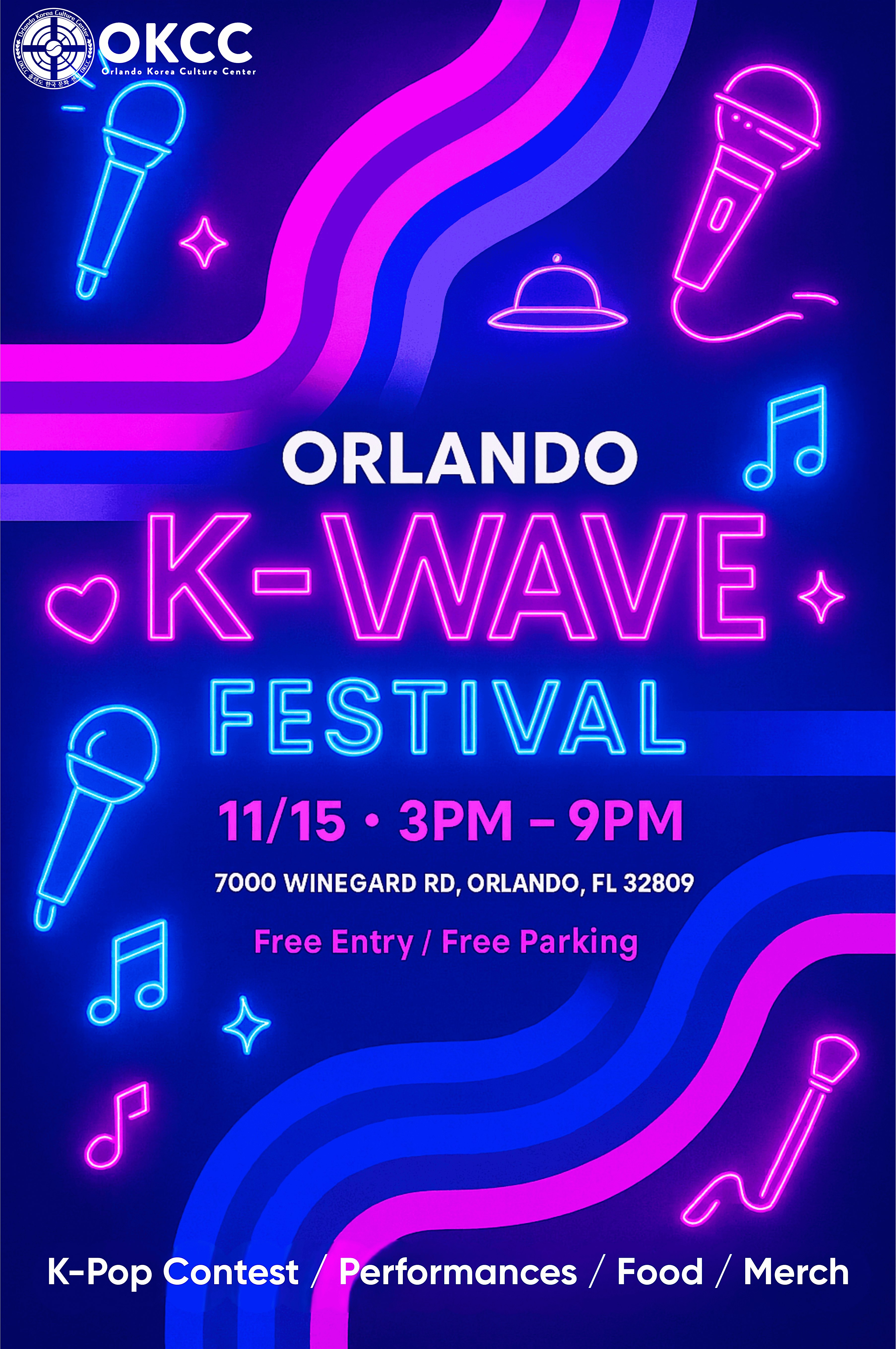 2025 K-Wave Festival at 7000 Winegard Rd – Orlando, FL