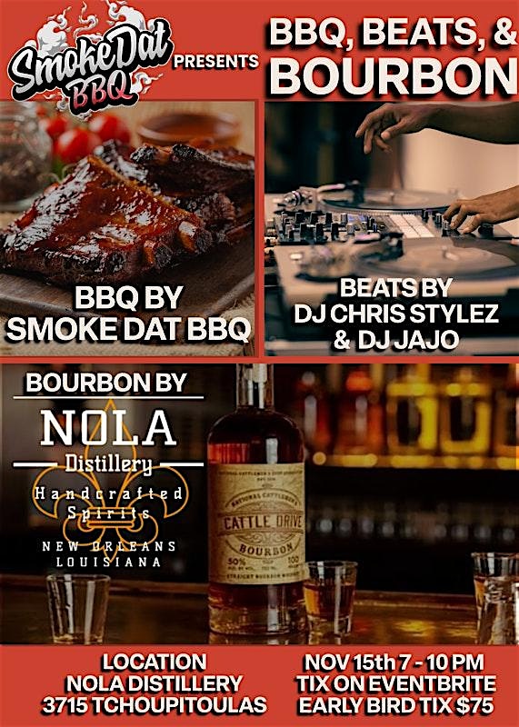 BBQ, BEATS, AND BOURBON at NOLA Distillery – New Orleans, LA