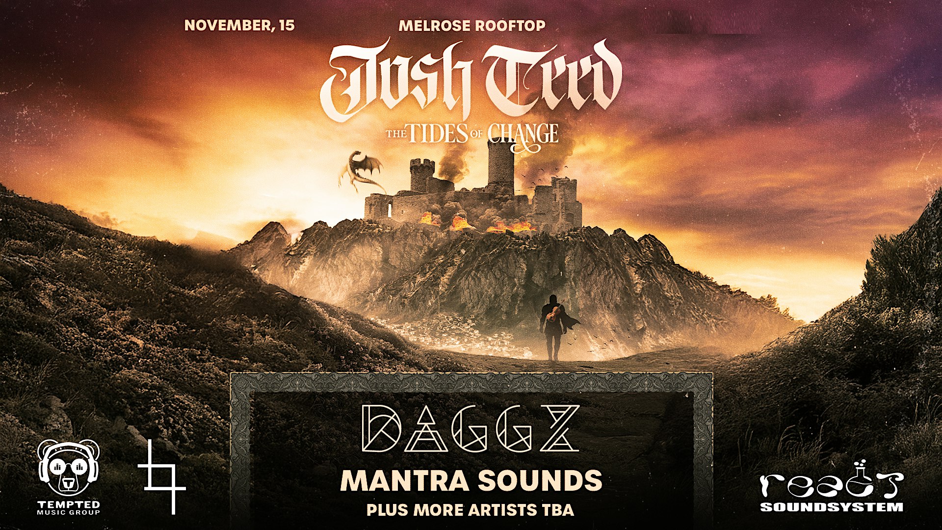 Josh Teed: The Tides of Change Tour at Melrose Penthouse – Astoria, NY