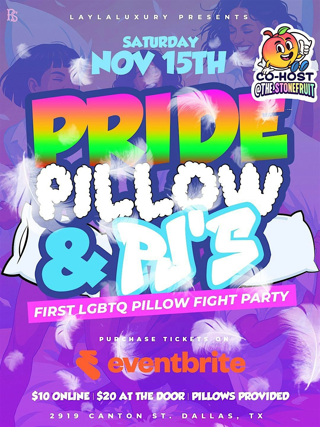 Pride, Pillows, Pajamas at 2919 Canton St – Dallas, TX