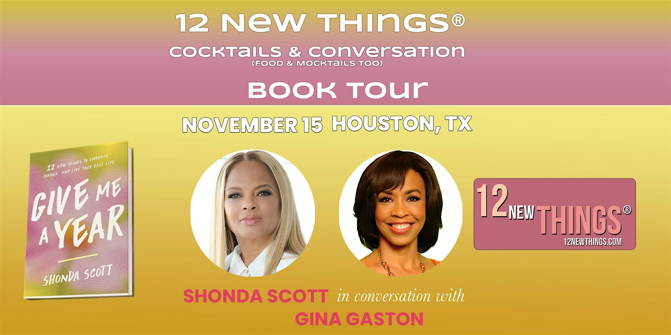 Give Me A Year Book Tour Houston, TX at 4521 San Felipe St – Houston, TX