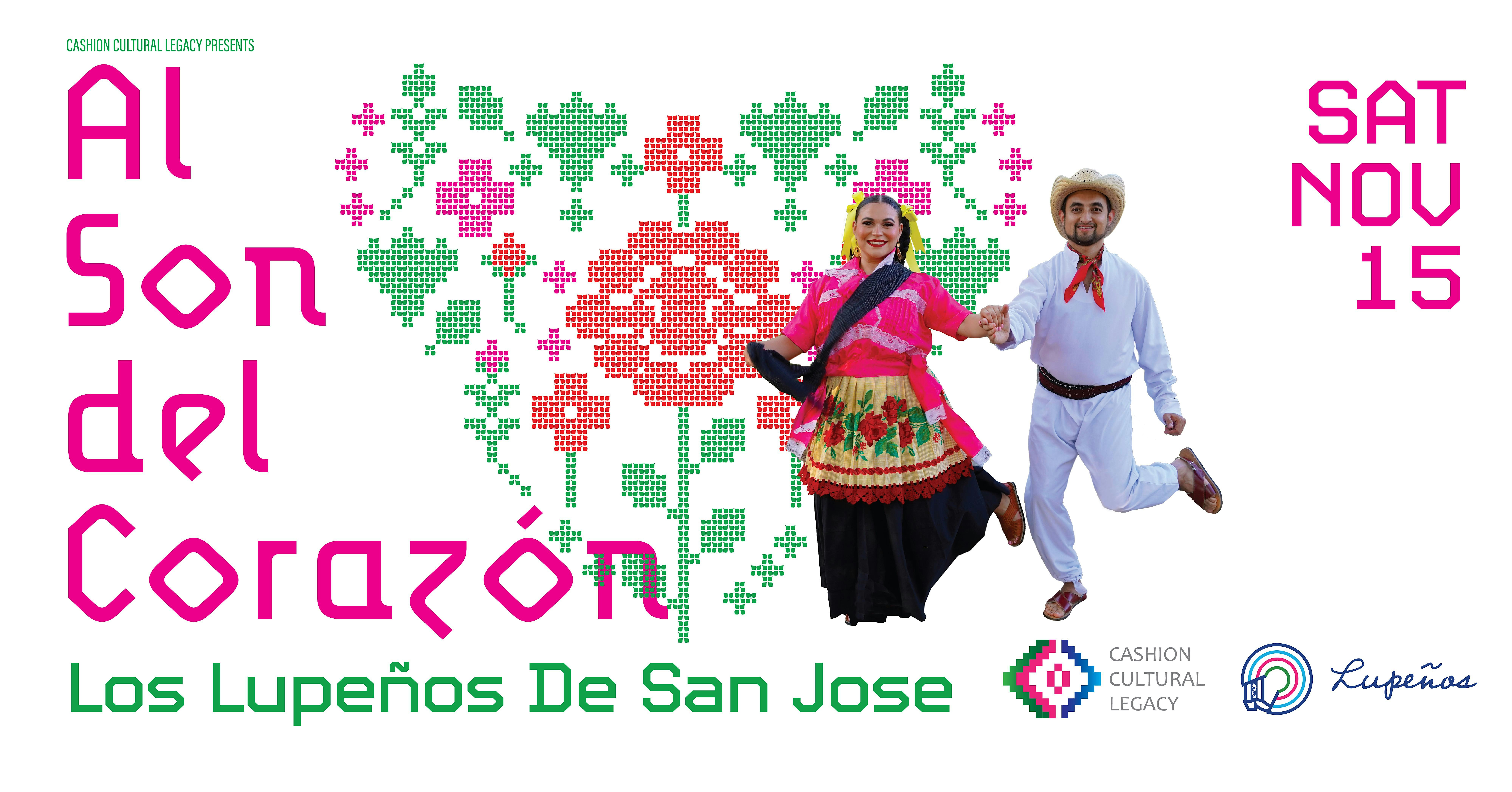 Al Son Del Corazón -Saturday Nov 15- 8 pm at Mexican Heritage Plaza Theater – San Jose, CA