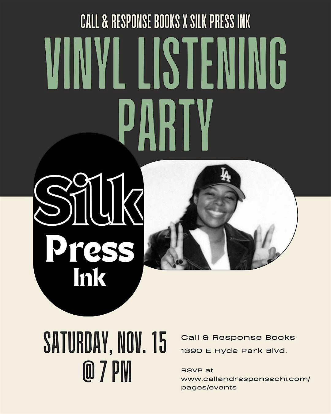Vinyl Listening Party! at Call & Response Books – Chicago, IL