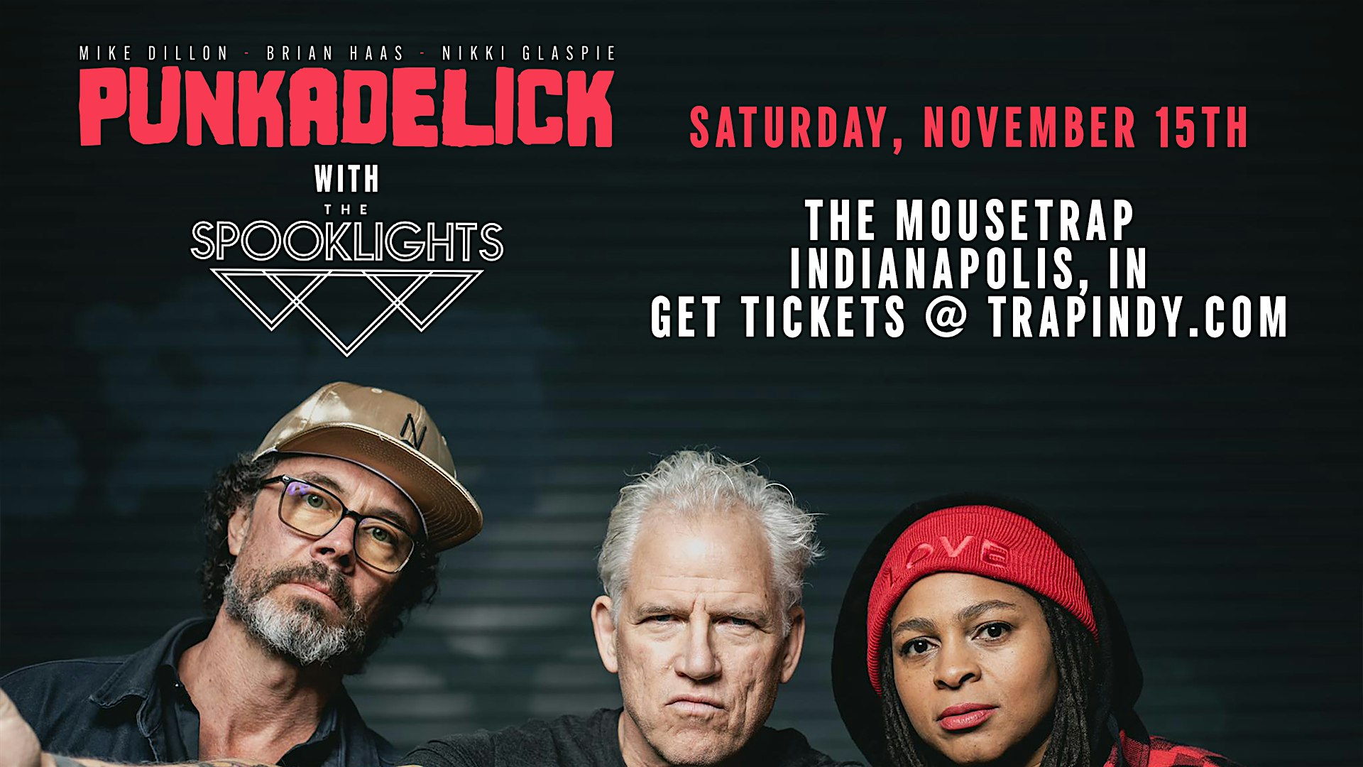 Mike Dillon & Punkadelick w/ The Spooklights @ The Mousetrap – 11/15/25 at The Mousetrap – Indianapolis, IN