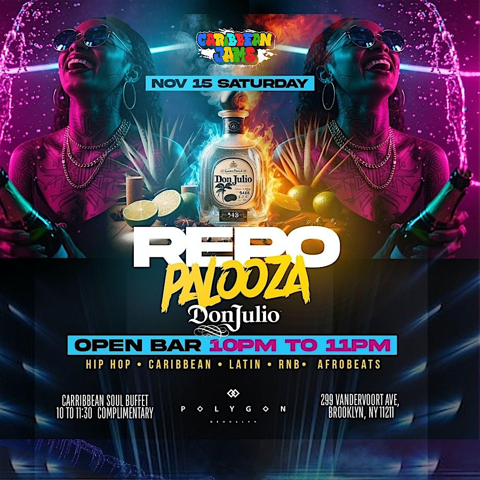Repo Palooza at Polygon with 1 Hour Don Julio Open Bar at POLYGON BROOKLYN – Brooklyn, NY