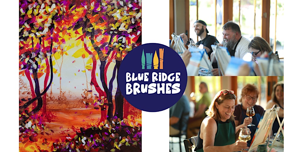 Paint + Sip: “Autumn Forest” at Barren Ridge Vineyards at Barren Ridge Vineyards – Fishersville, VA
