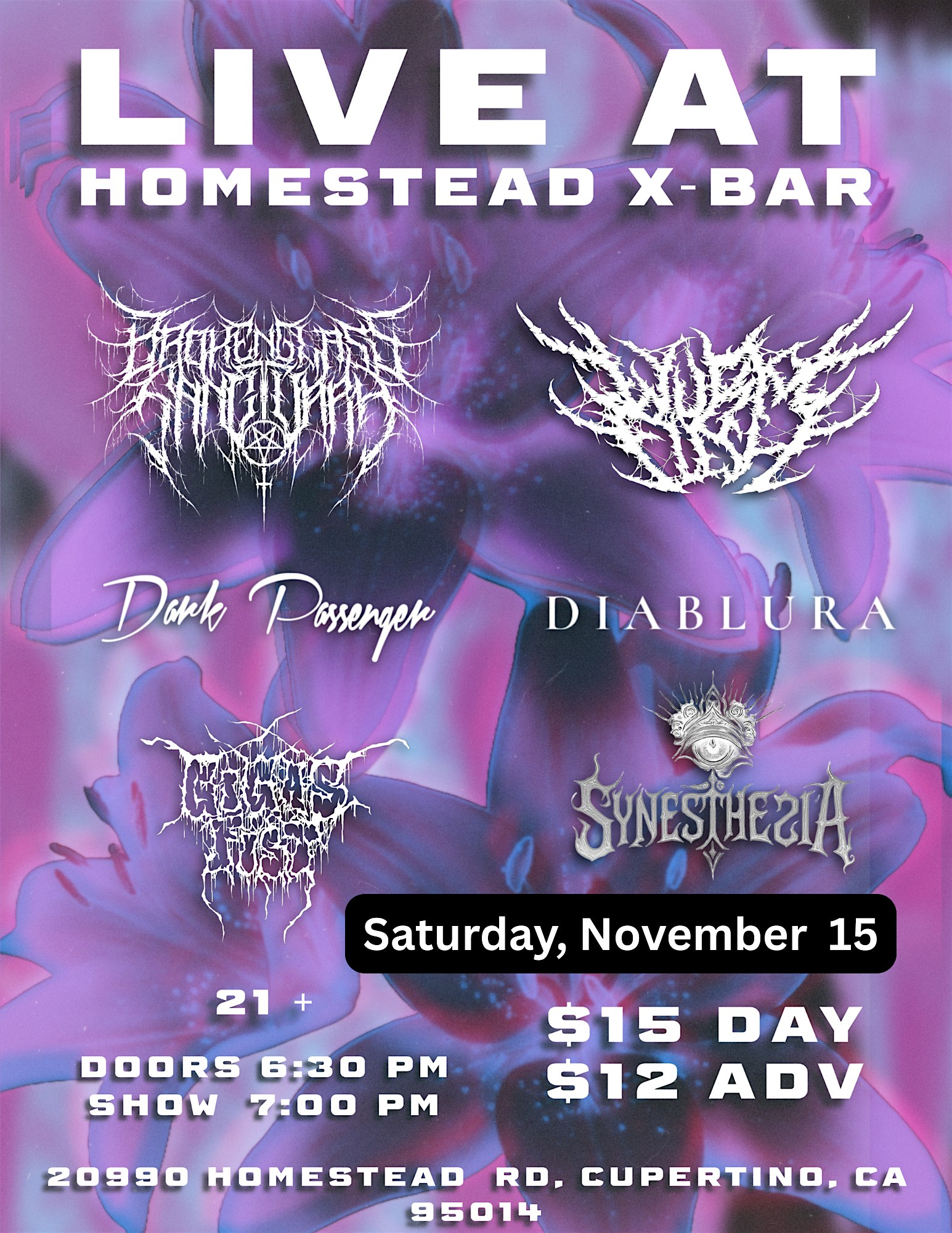Gigas Fist at Homestead Bowl & The X Bar – Cupertino, CA