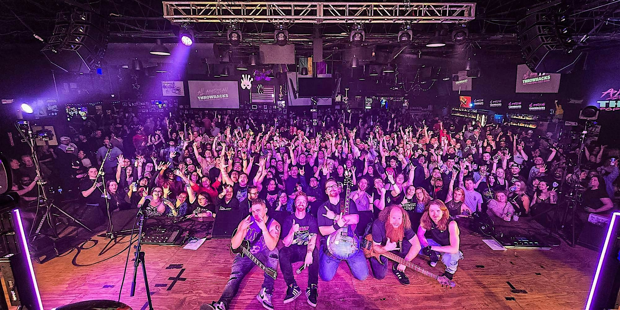 All American Throwbacks – FRONT STAGE at 115 Bourbon Street – Merrionette Park, IL