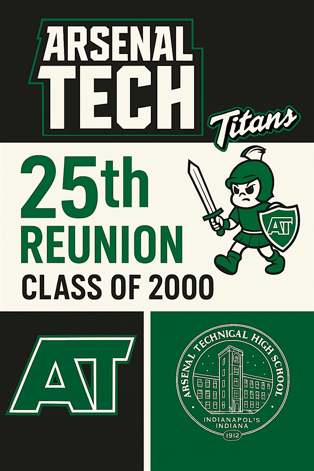 ARSENAL TECHNICAL HIGH SCHOOL “CLASS OF 2000” 25th REUNION at RockaBlock – Indianapolis, IN