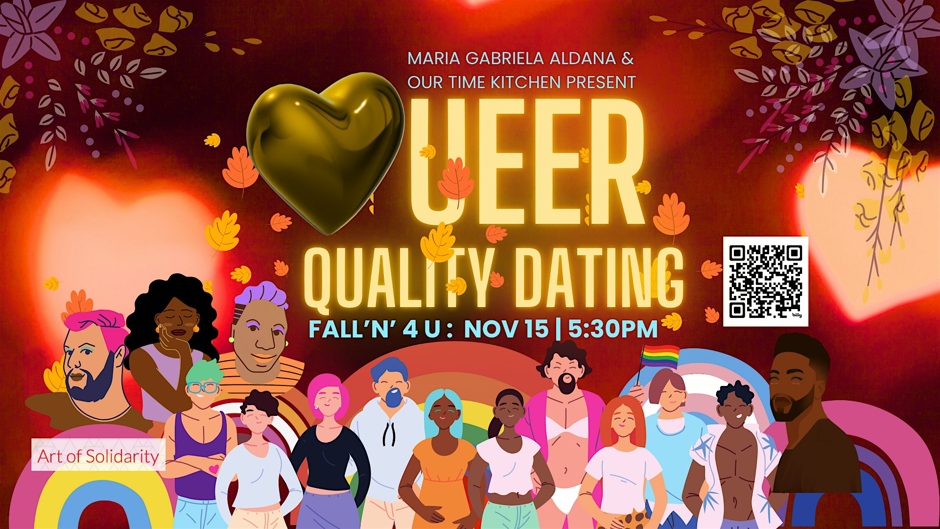 Queer Quality Dating: FALL’N’ 4 U at Our Time Kitchen – Baltimore, MD