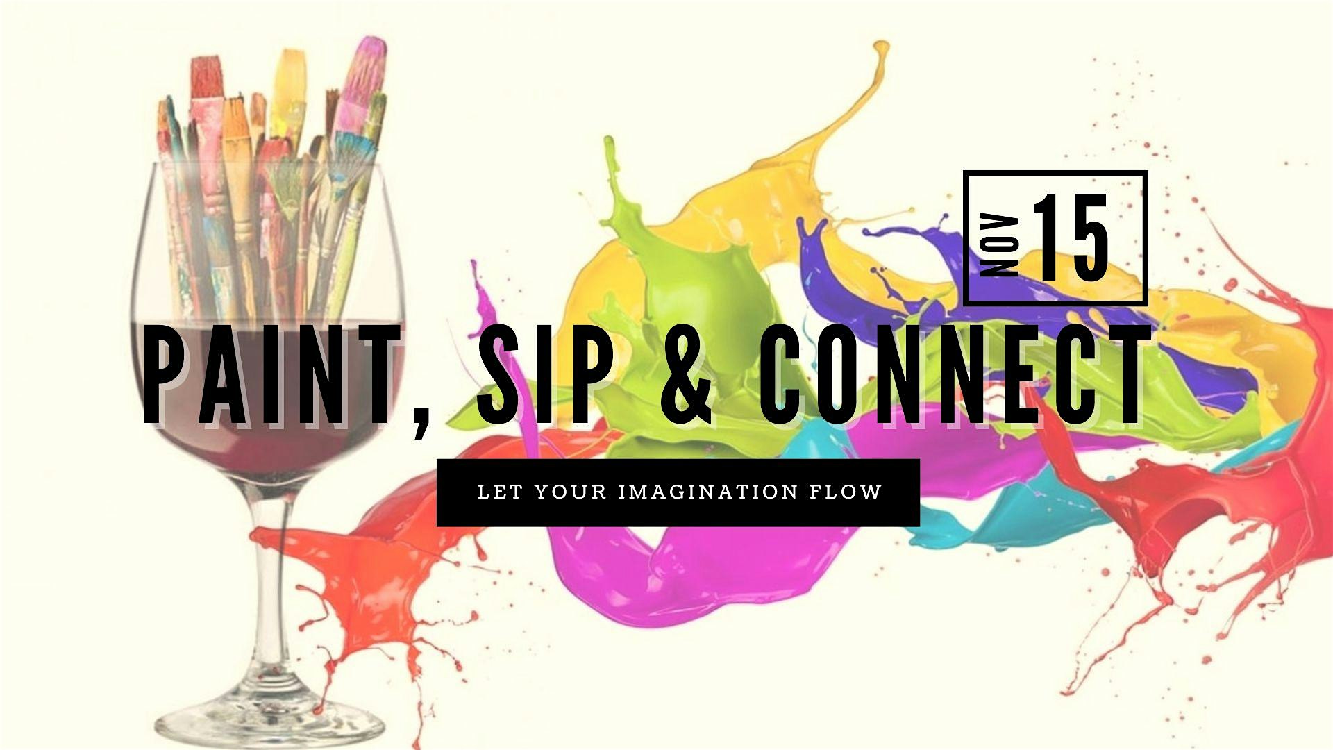Paint, Sip & Connect at 44 Old Ridgebury Rd – Danbury, CT