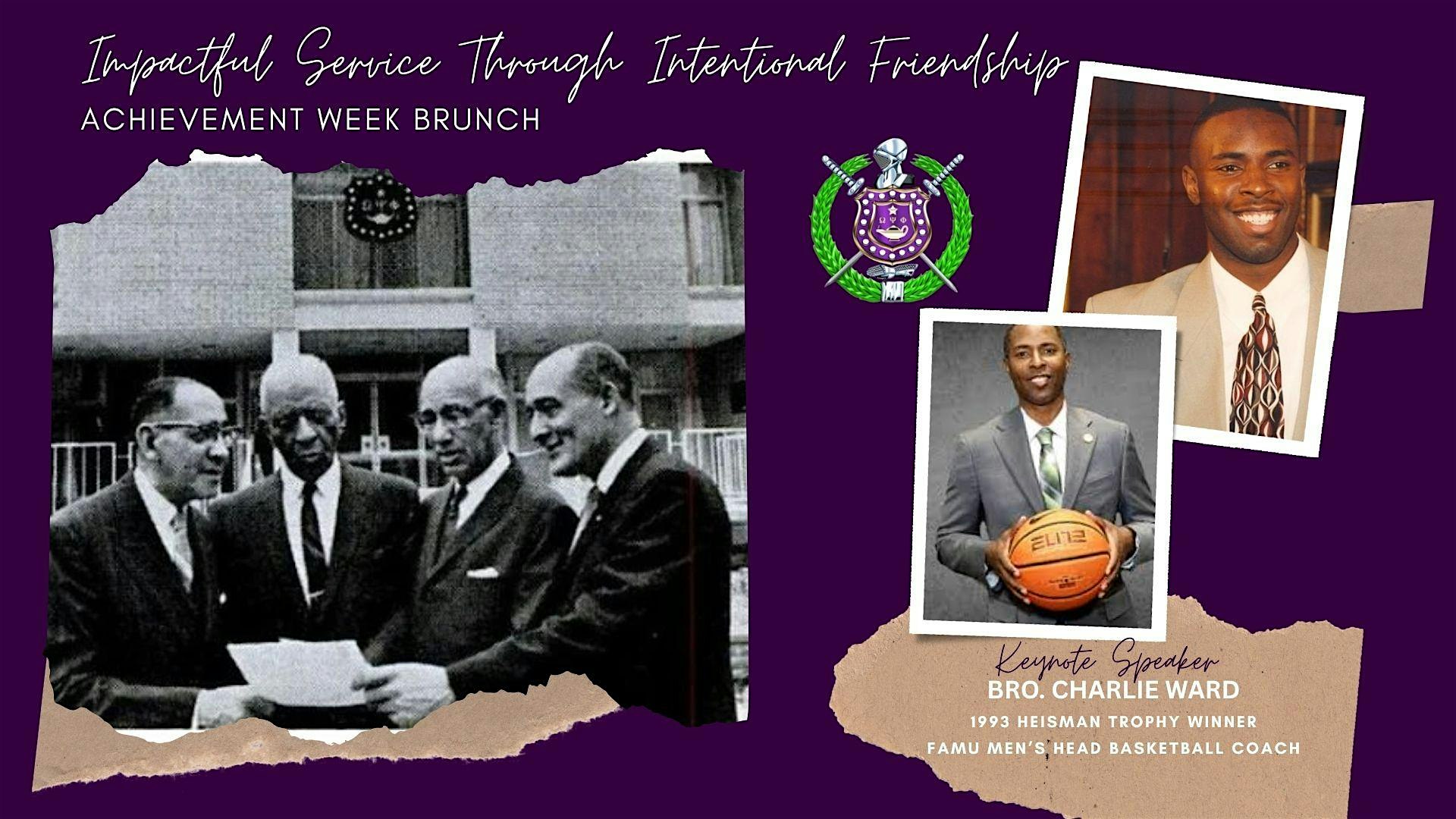 Chi Omega Achievement Week Brunch at FAMU Grand Ballroom – Tallahassee, FL