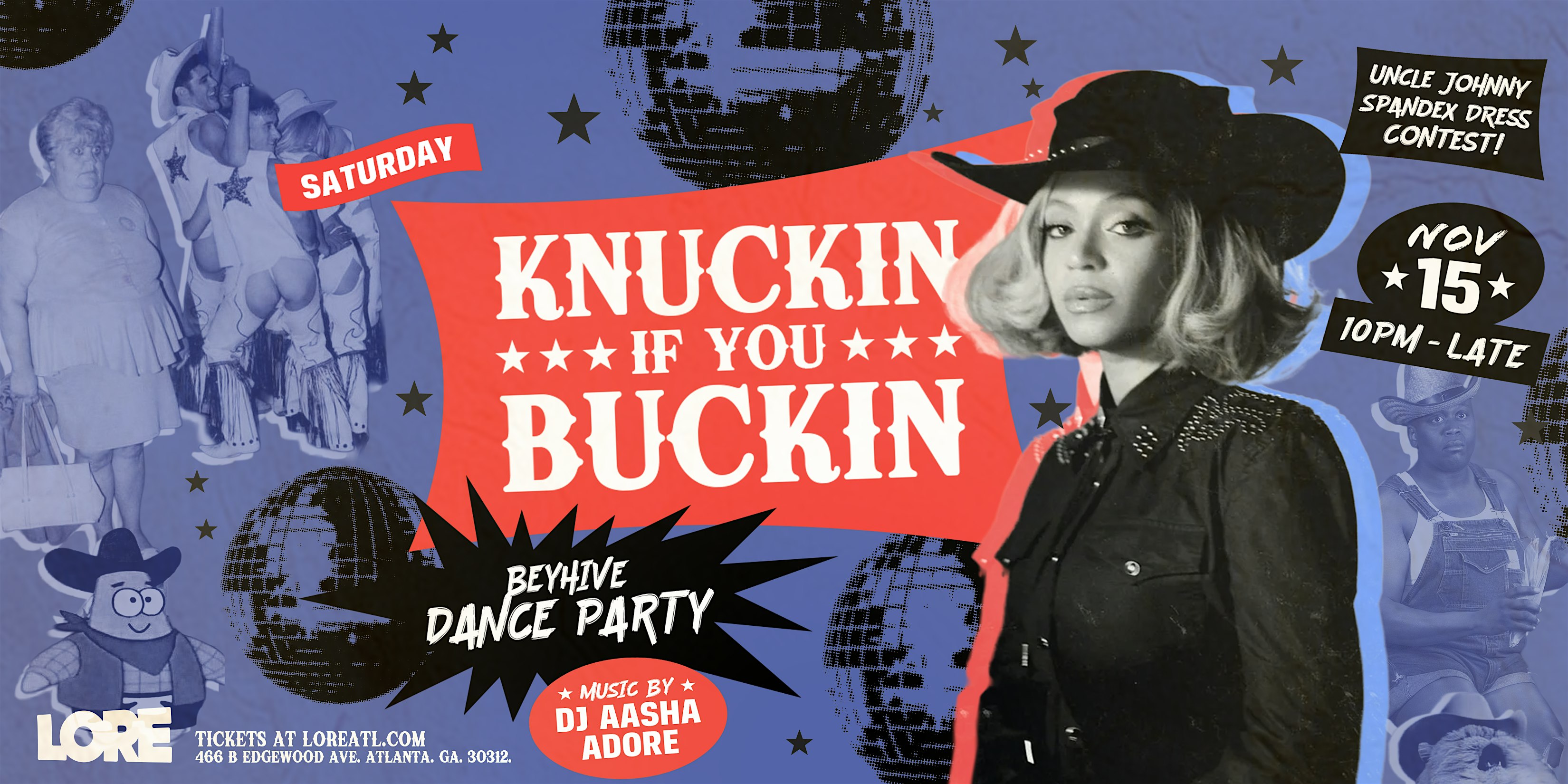 Knuckin if you Buckin: Beyoncé Dance Party! at Lore – Atlanta, GA