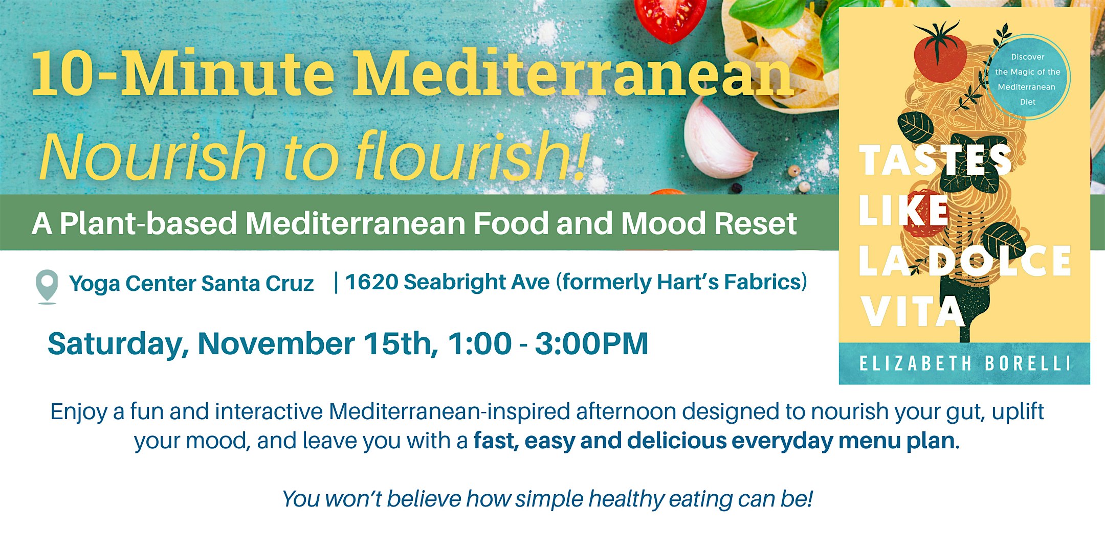 10-Minute Mediterranean at 1620 Seabright Ave – Santa Cruz, CA