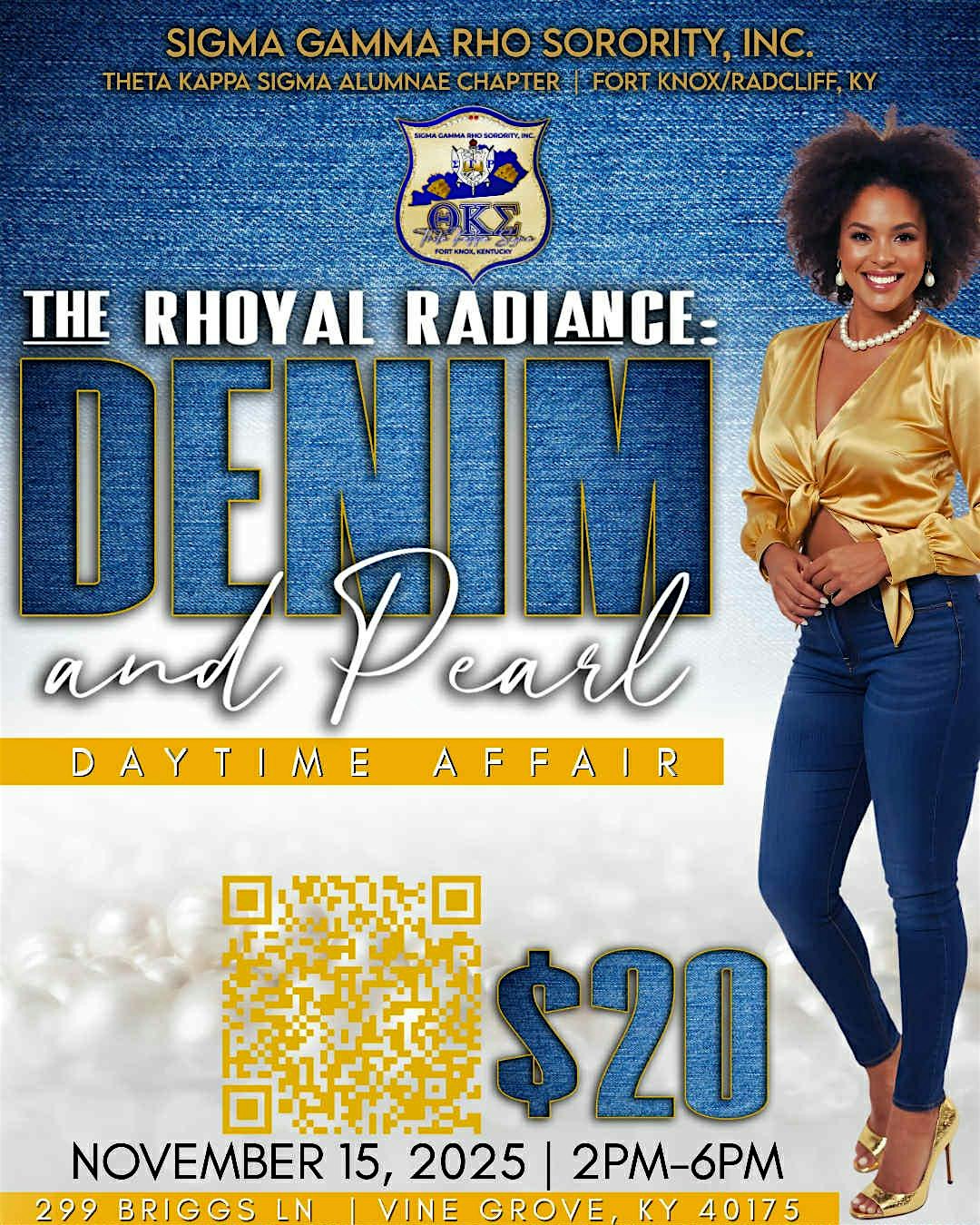 The Rhoyal Radiance: Denim and Pearl Daytime Affair at 299 Briggs Ln – Vine Grove, KY