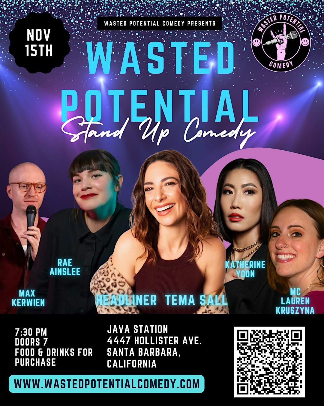 Wasted Potential at Java Station at Java Station – Santa Barbara, CA