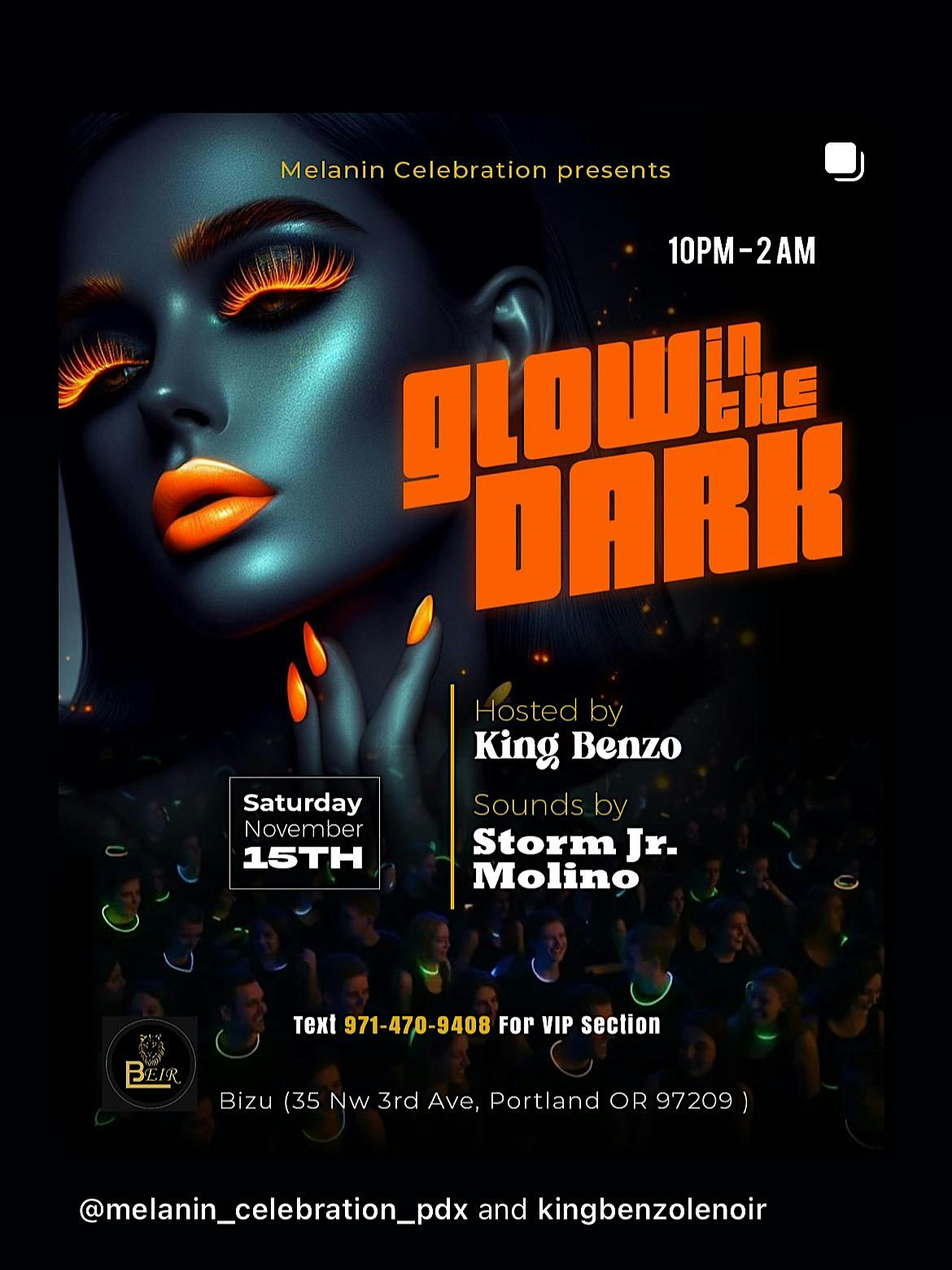 Glow In the Dark at BIZU – Portland, OR