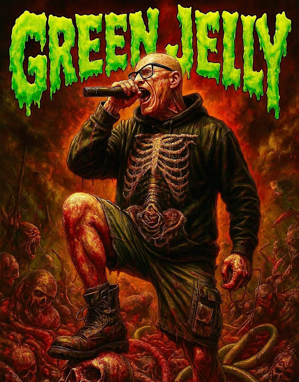 Green Jello w/ Skwerll’s Sideshow, Milk Or Murder and Invicta at Bearded Monkey Music – Yakima, WA