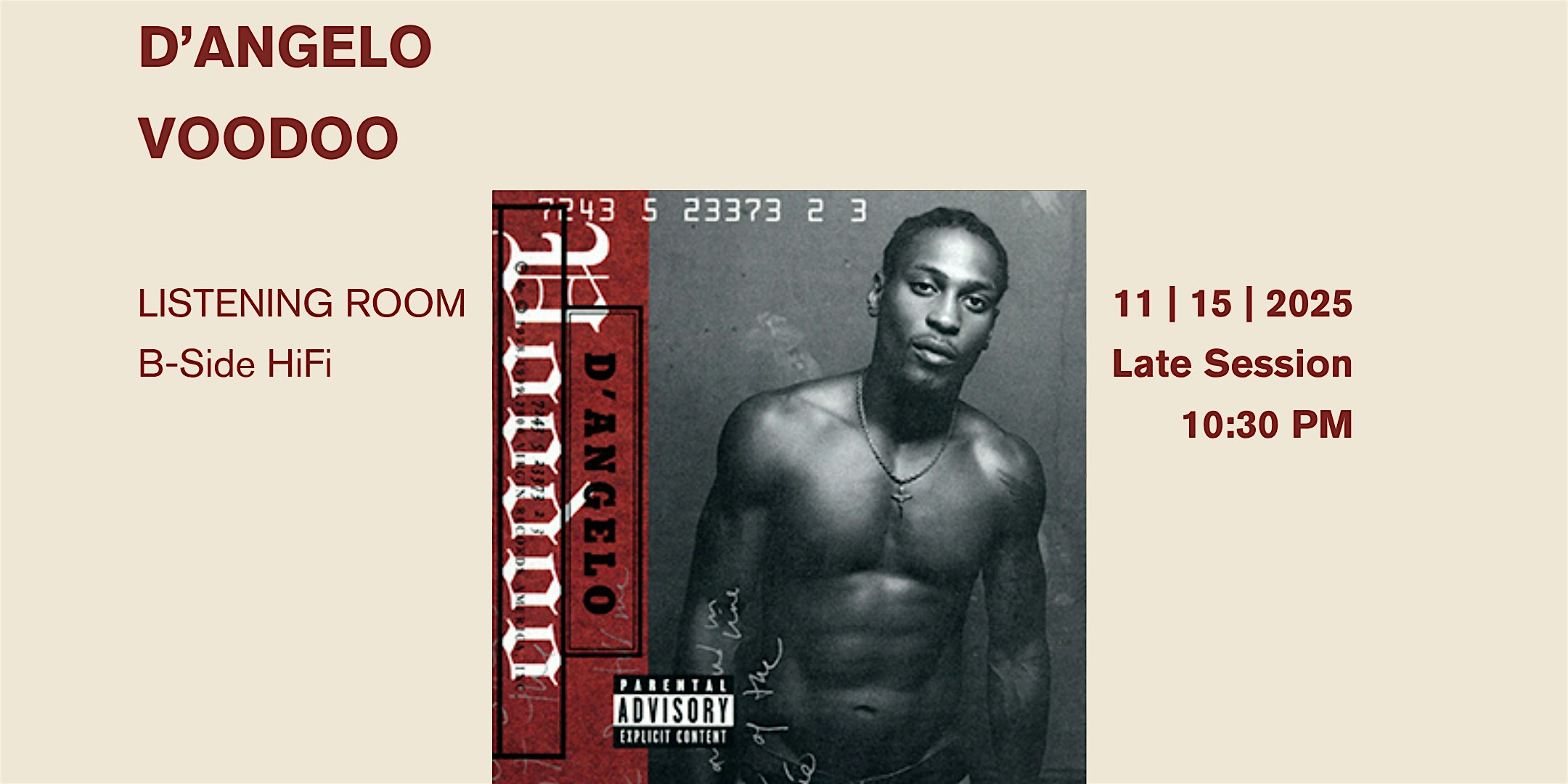 D’Angelo: Voodoo at 71 E Center St 2nd floor – Provo, UT