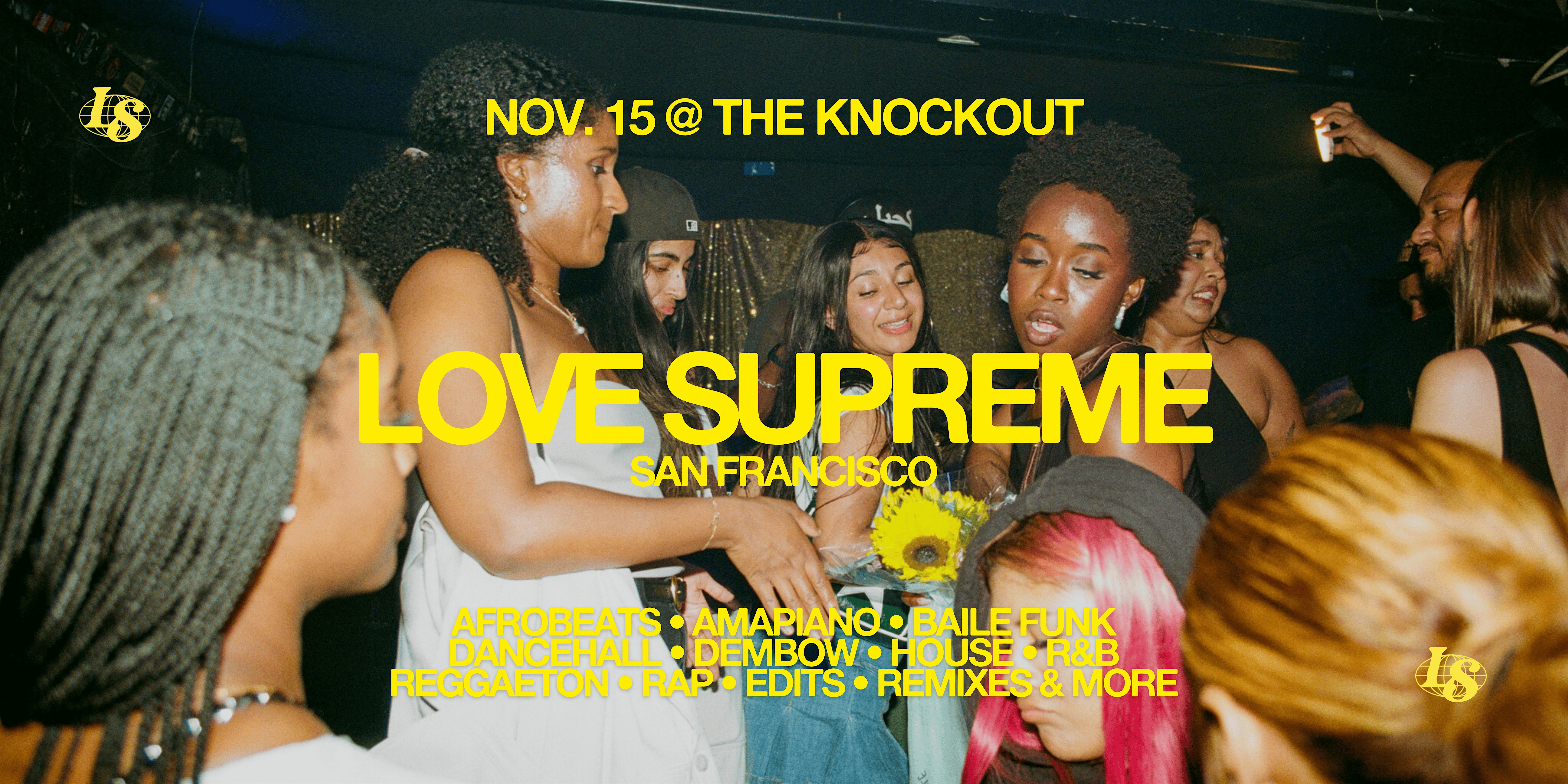 LOVE SUPREME: afro, latin, caribbean, and global club music at Knockout – San Francisco, CA