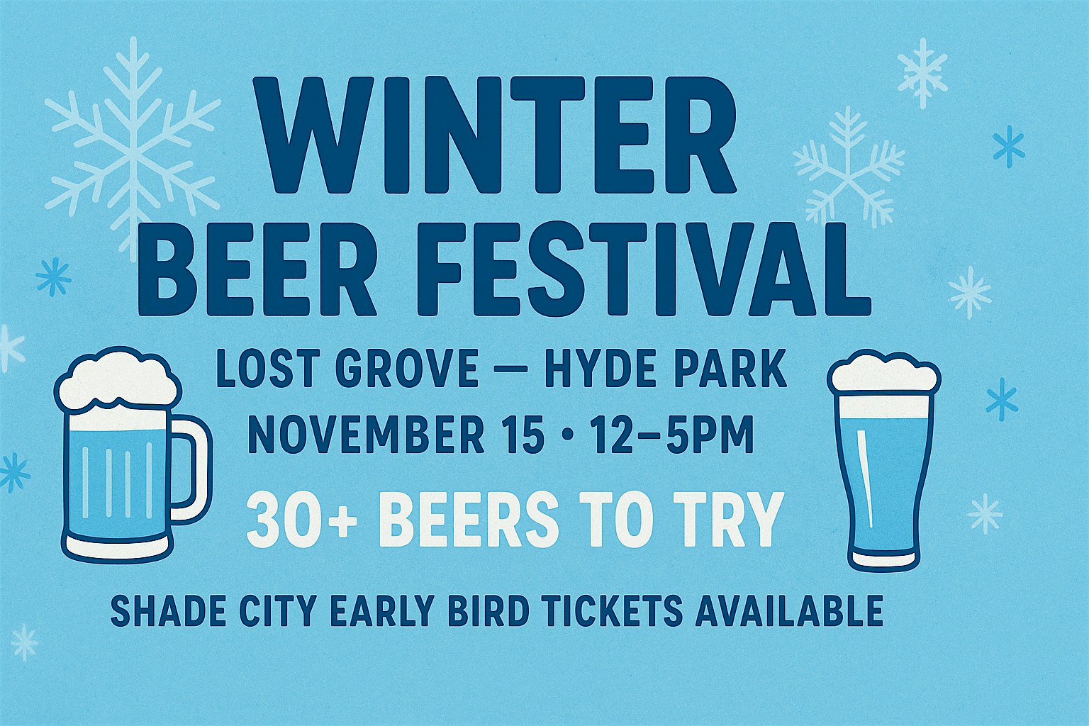 Winter Beer Fest at Lost Grove Brewing – Hyde Park – Boise, ID