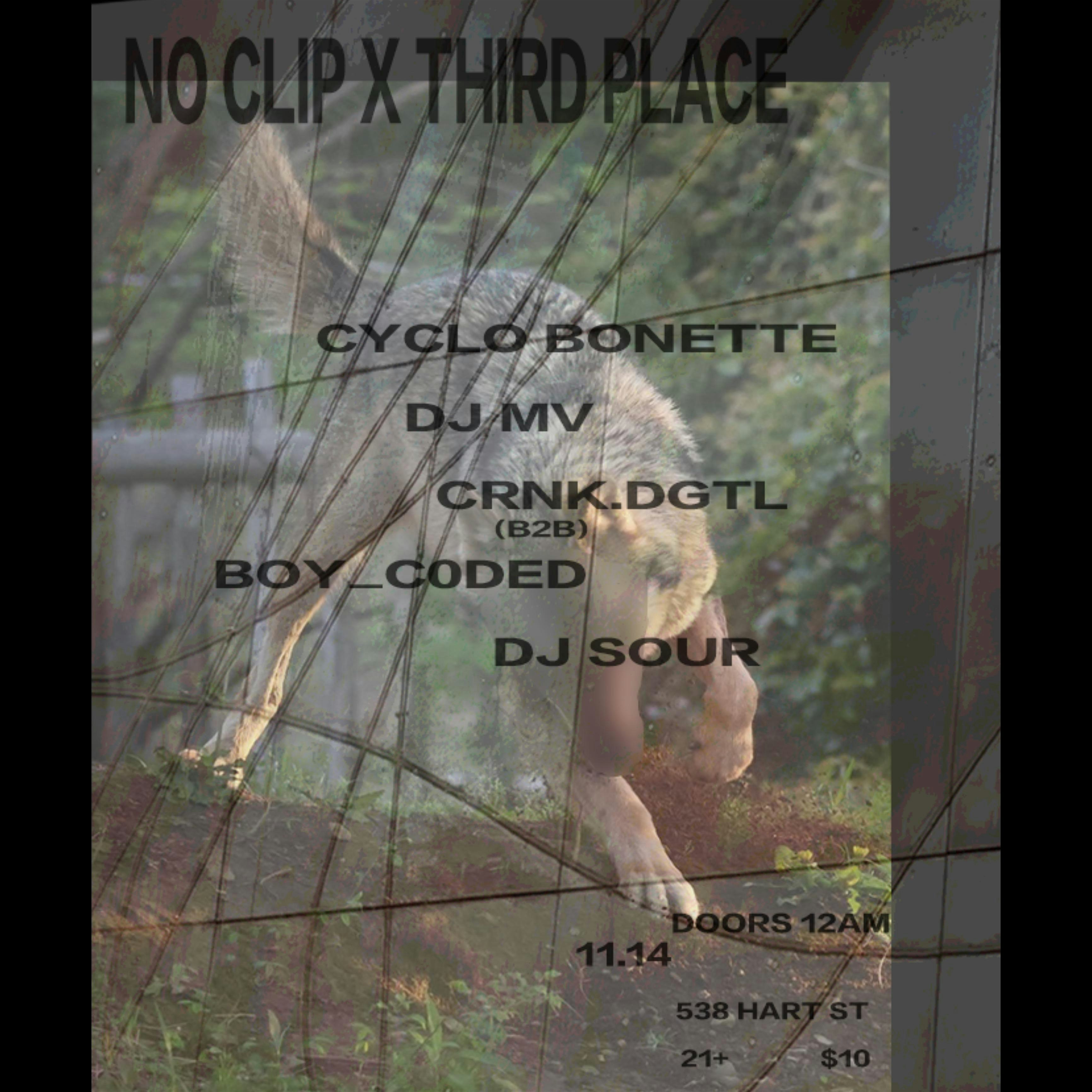 /noclip x third place at Hart Bar – Brooklyn, NY