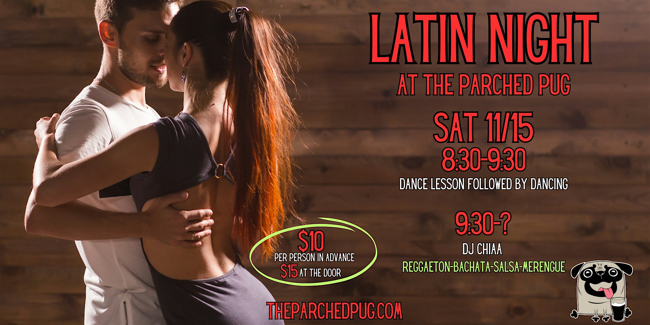 Latin Night at The Parched Pug at The Parched Pug – Libertyville, IL