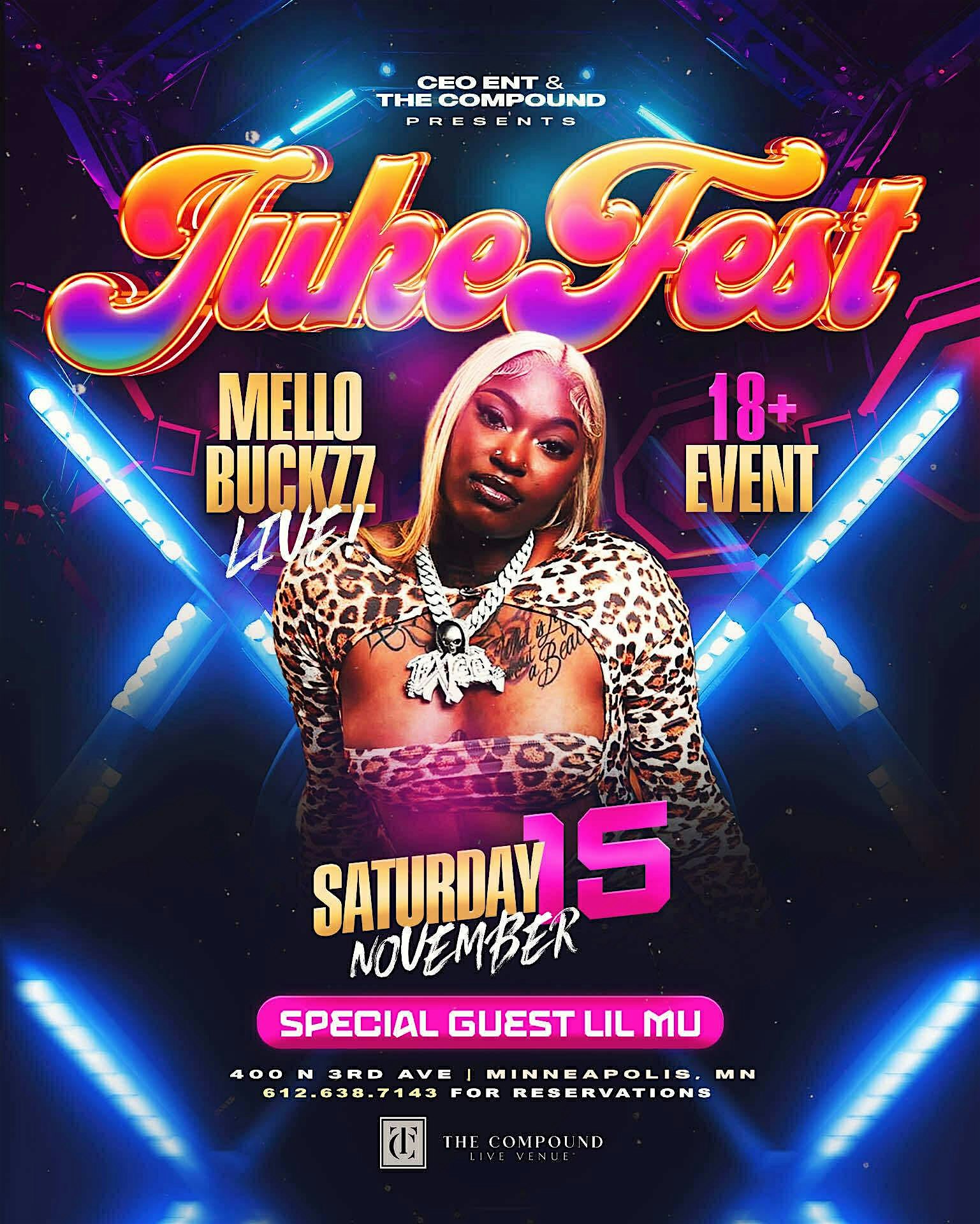 Mello buckz juke fest at 400 N 3rd Ave – Minneapolis, MN