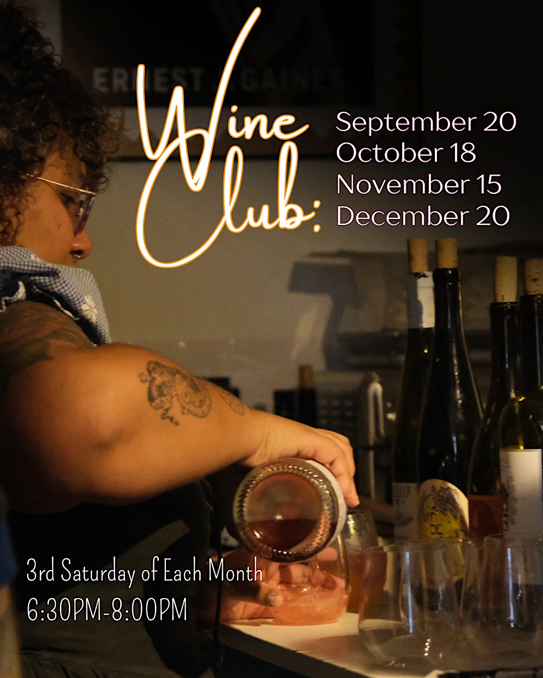 Little Lion’s November Wine Club at Possible Futures – New Haven, CT