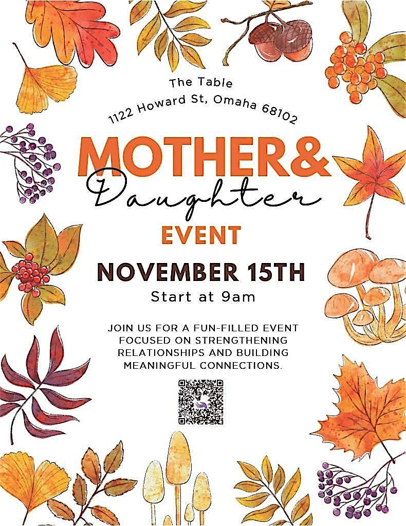 Mother & Daughter Event at The Table Coffee Co. – Omaha, NE