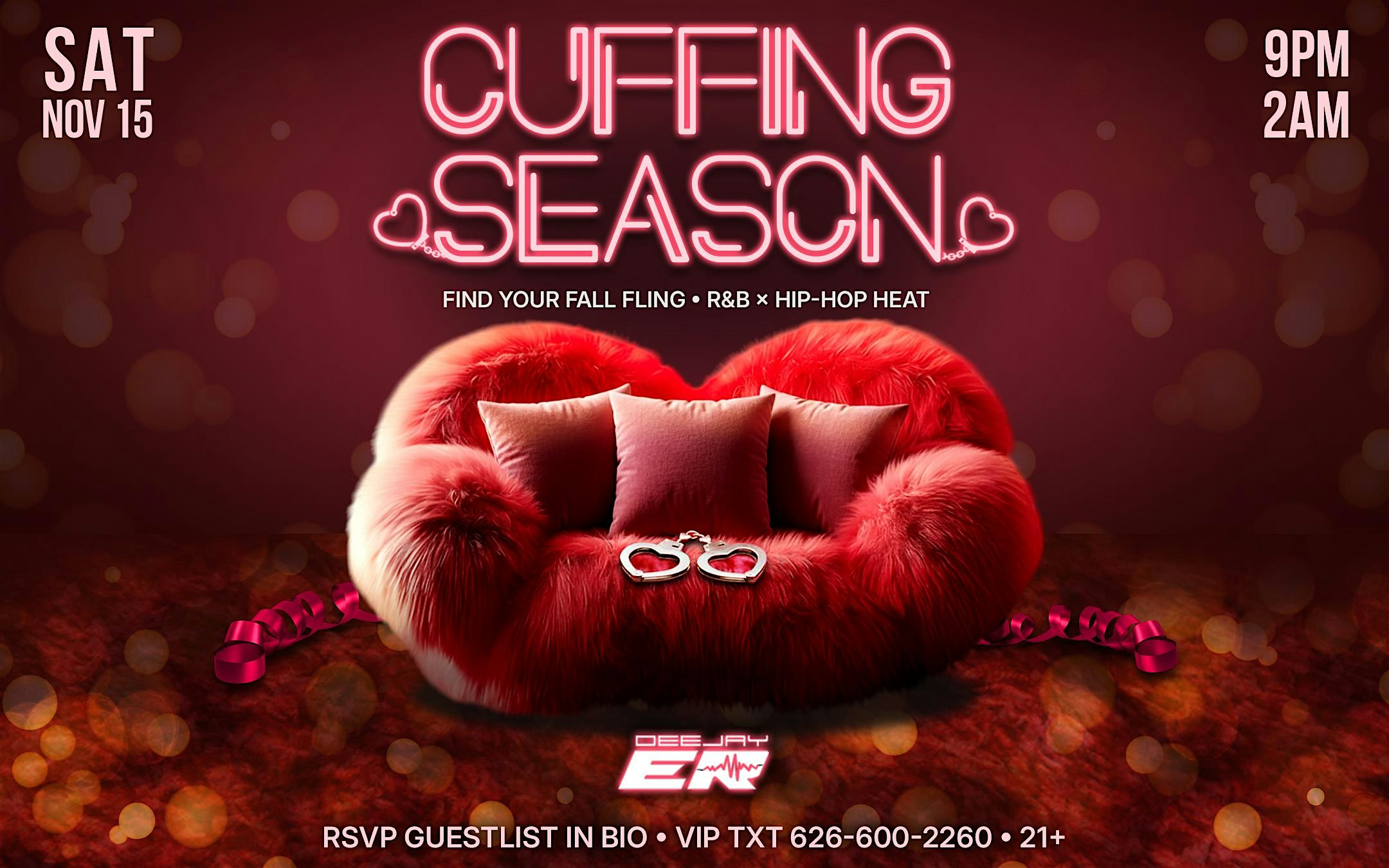 Cuffing Season: Find Your Fling at The Copper Door – Santa Ana, CA